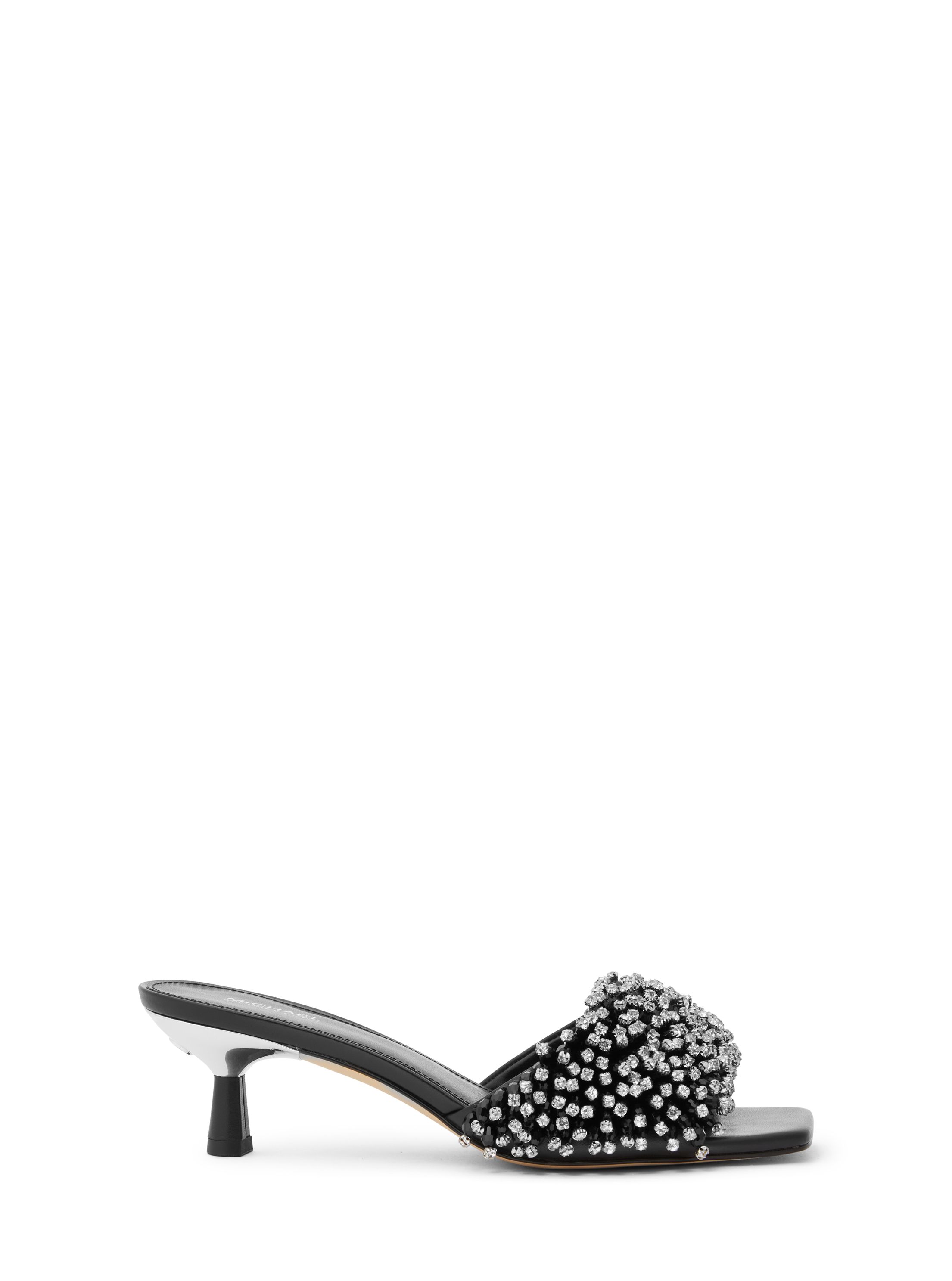 Michael Kors Flip-flops - SINGLE SOLE AMAL KITTEN SANDAL black