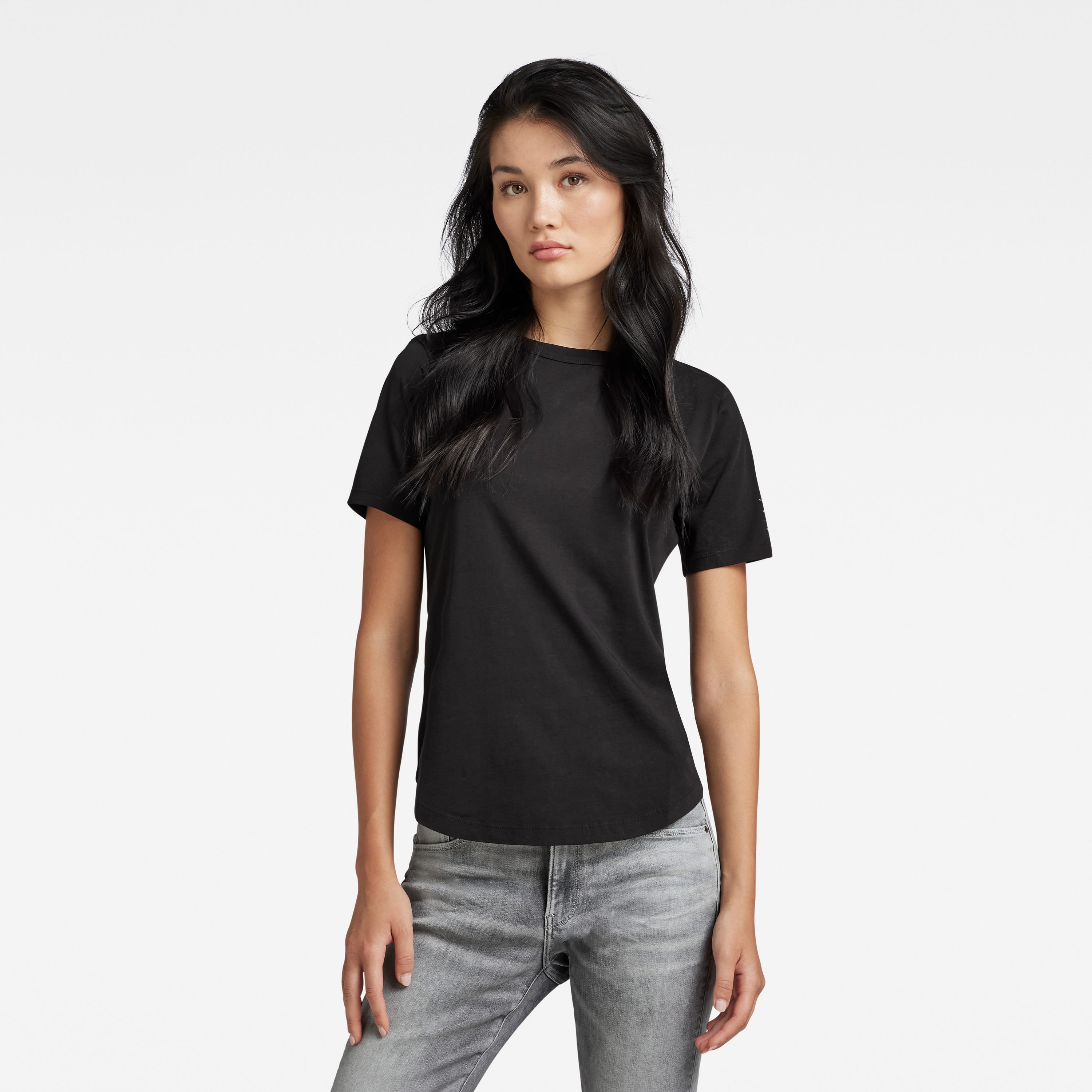 G-STAR T-shirt - Mysid r t optic slim wmn s\s C black