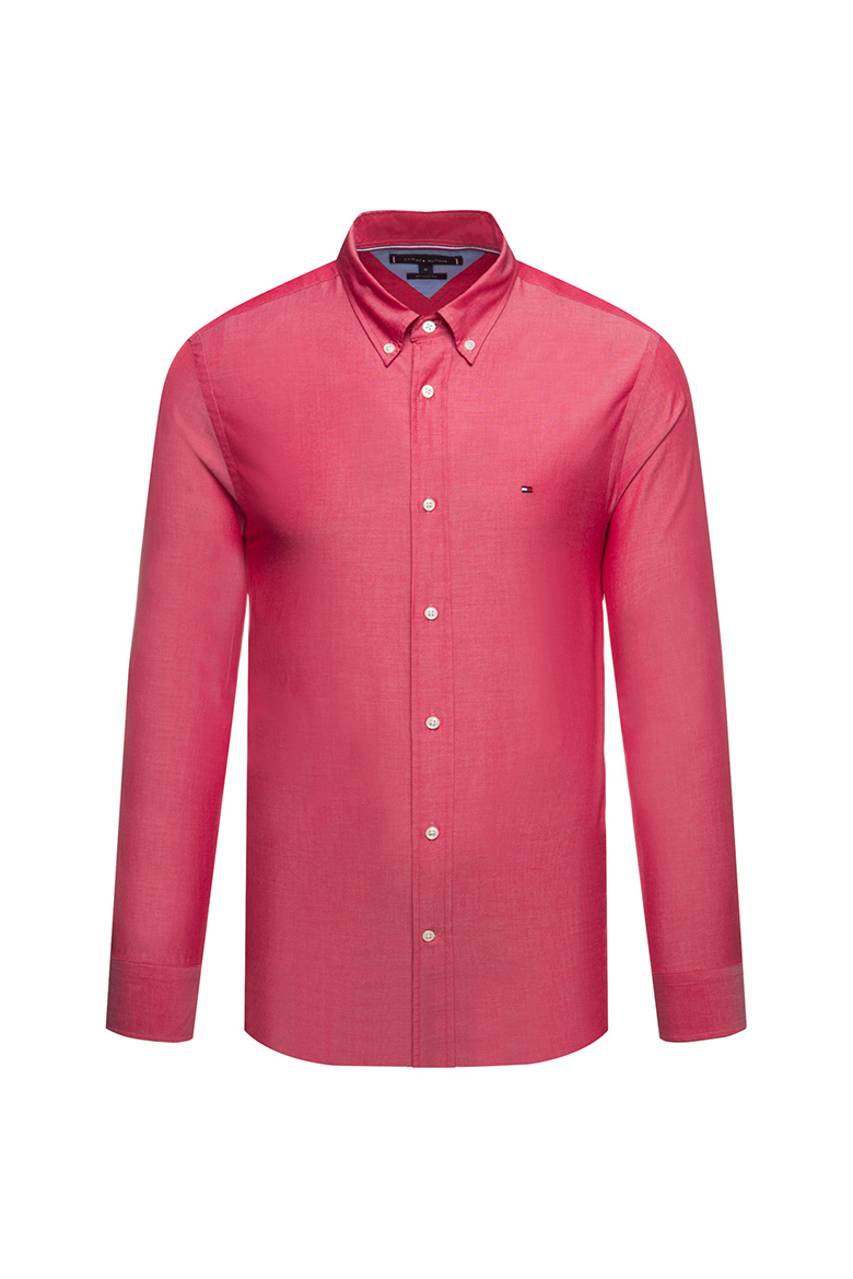 Tommy Hilfiger Shirt - NATURAL SOFT POPLIN SHIRT red