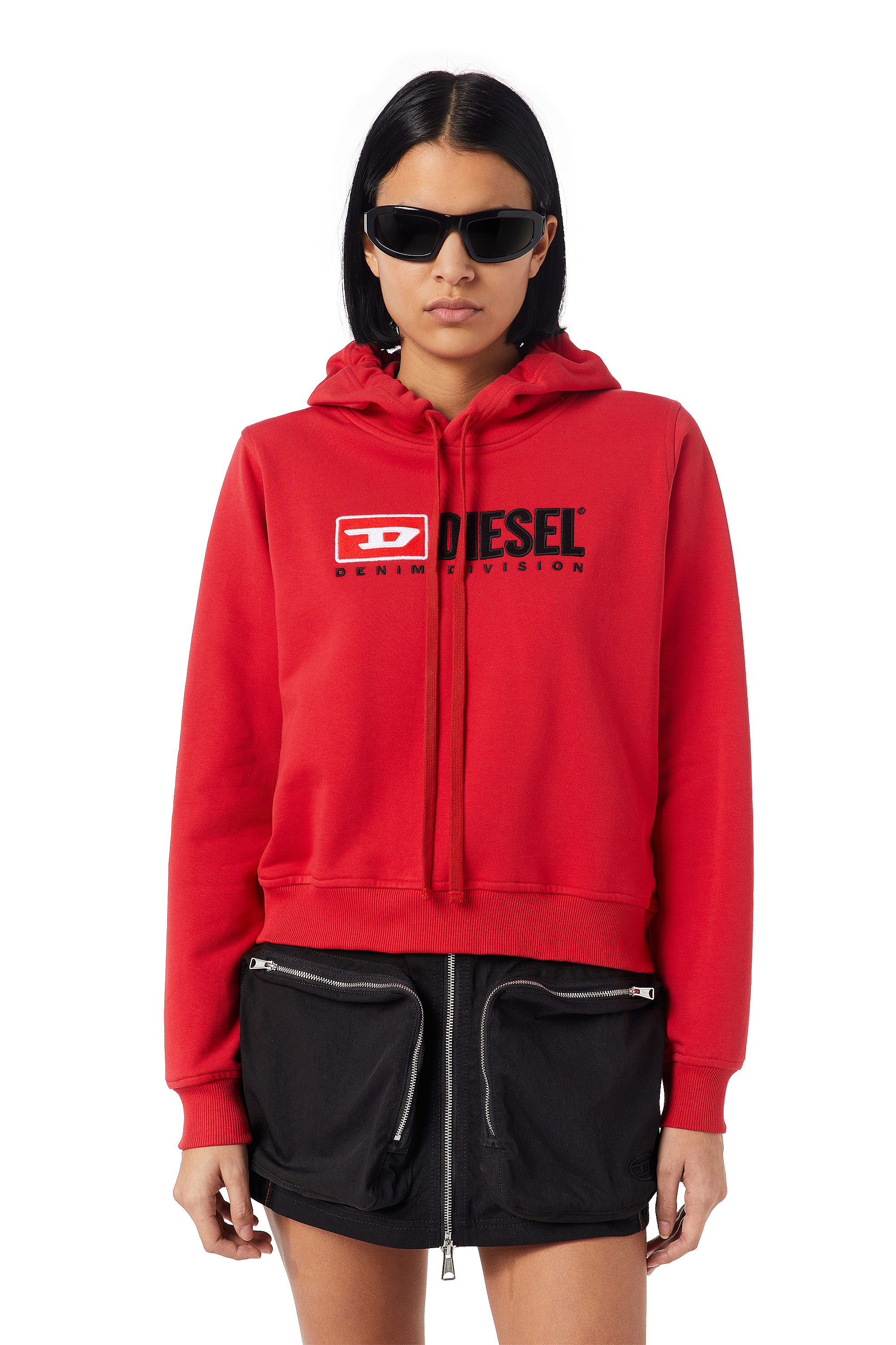 Diesel Sweatshirt - F-REGGY-HOOD-DIV SWEAT-SH Red