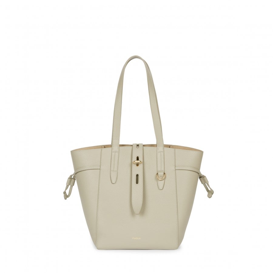 Handbag - FURLA NET M TOTE grey