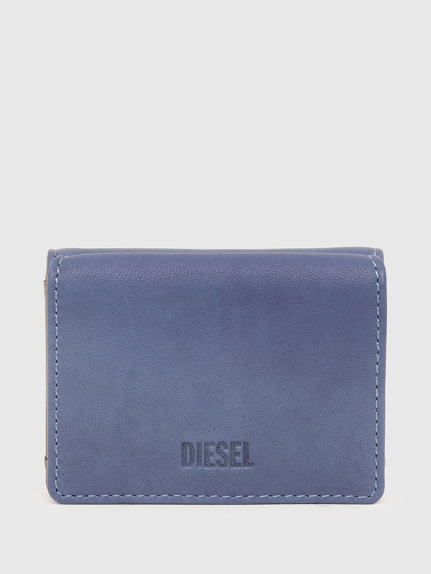 Diesel Wallet - DENIMFACE LORETTINA wallet blue