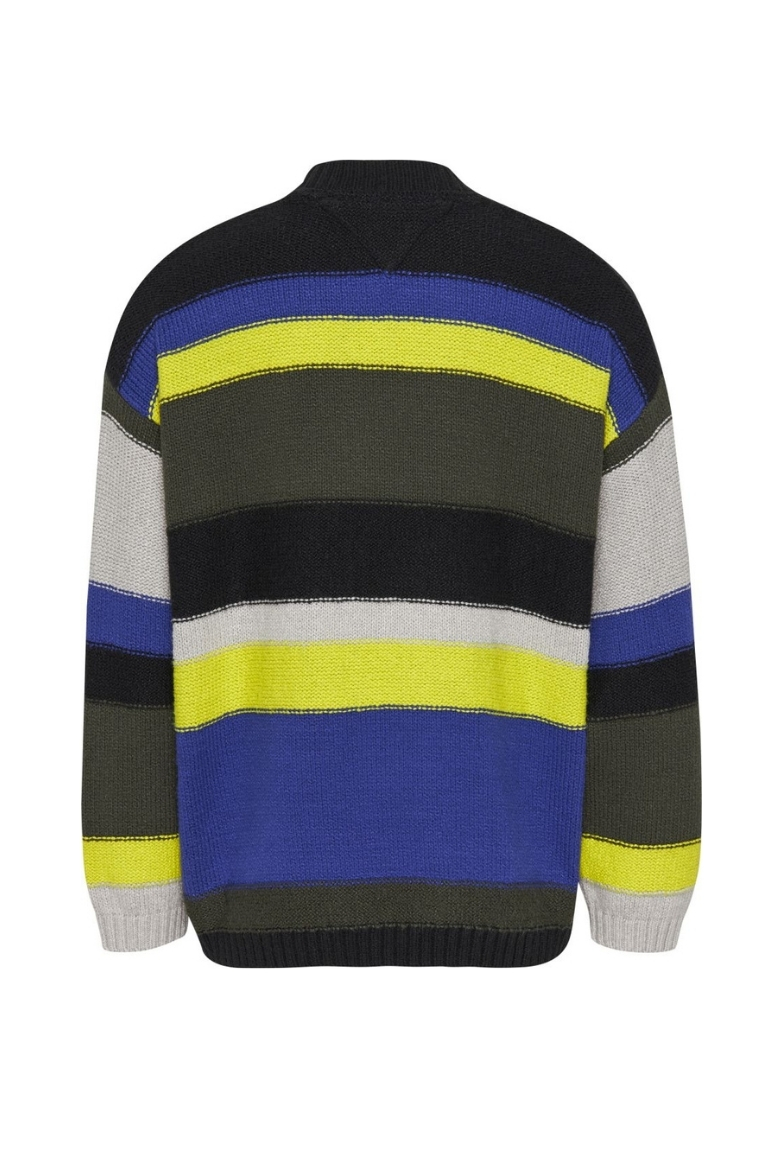 Tommy Jeans Sweater - TJM STRIPE FASHION SWEATER multicolor