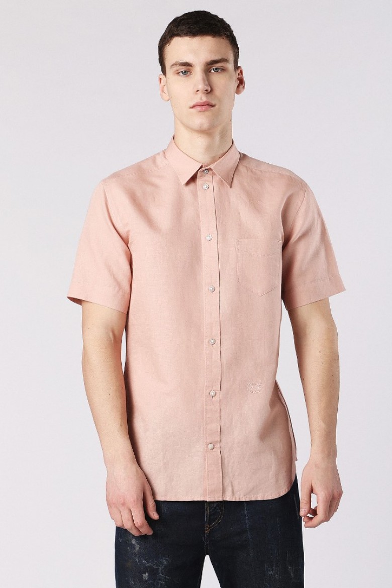 Shirt - Diesel SVENETIANLIN SHIRT Pink