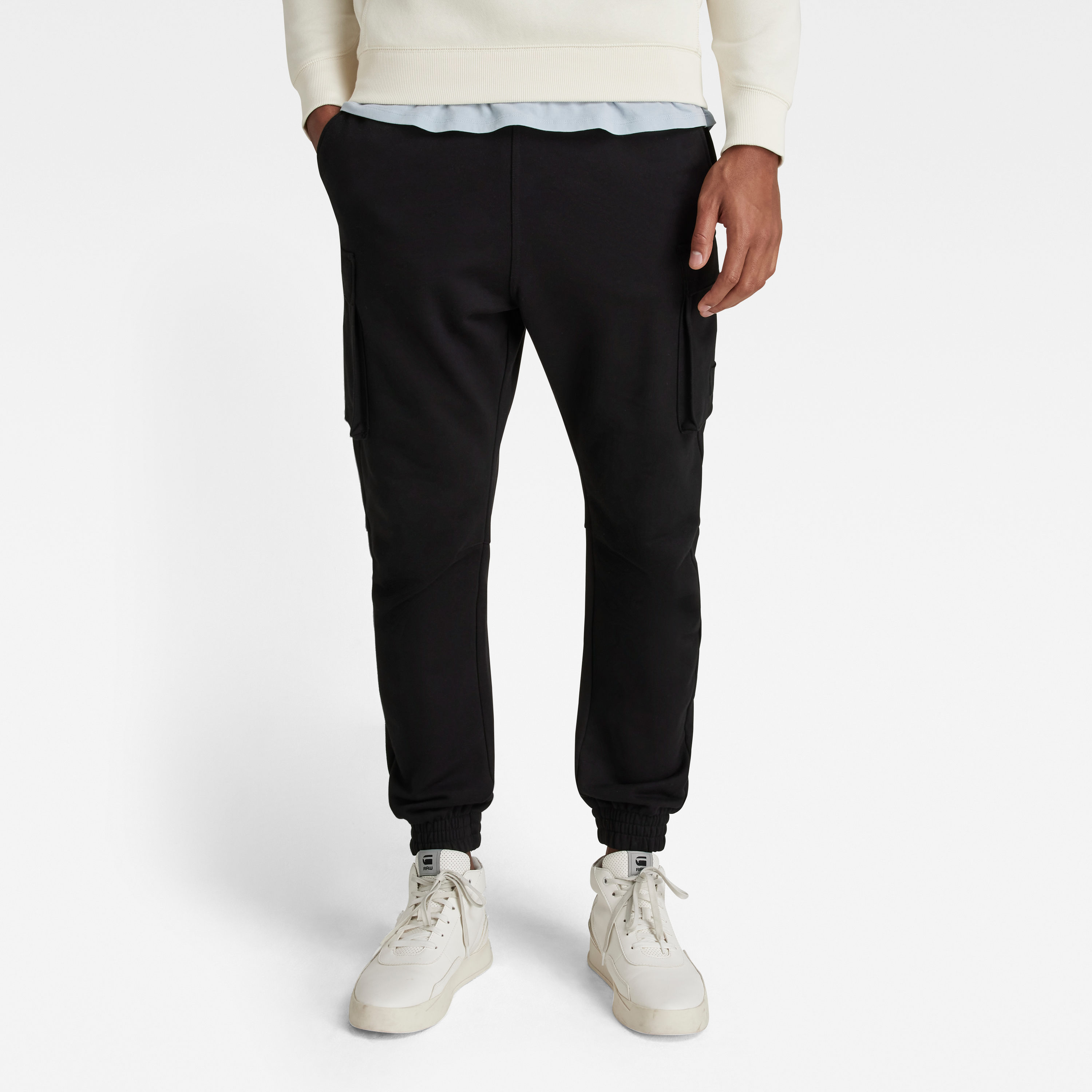 G-STAR Sweatpants - Cargo Pt Sw Hinge Black