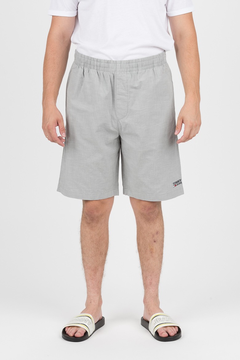 Tommy Jeans Shorts - TOMMY HILFIGER TJM LIGHT BASKETBALL SHORT grey