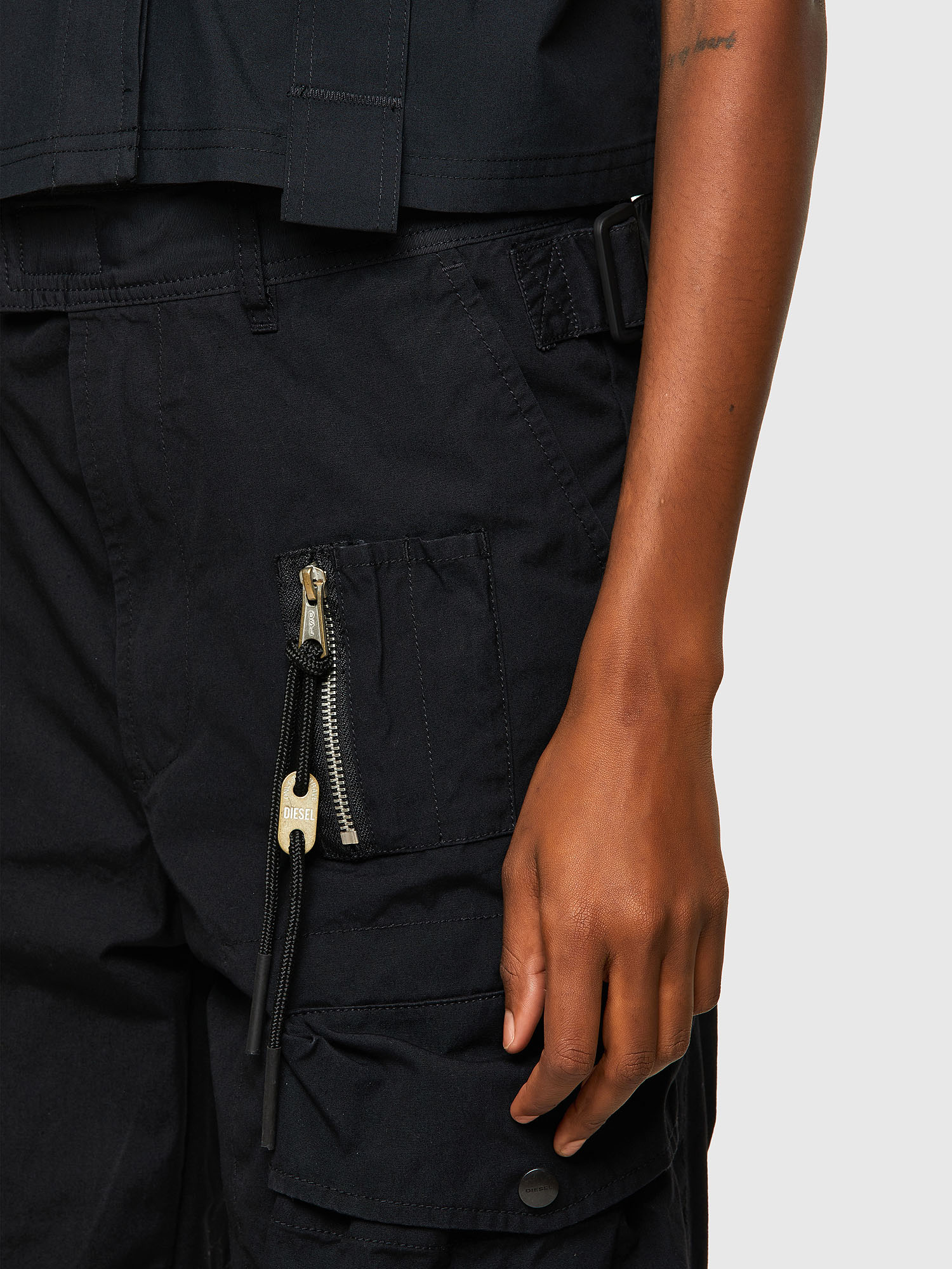Diesel Trousers - PGAGE TROUSERS black