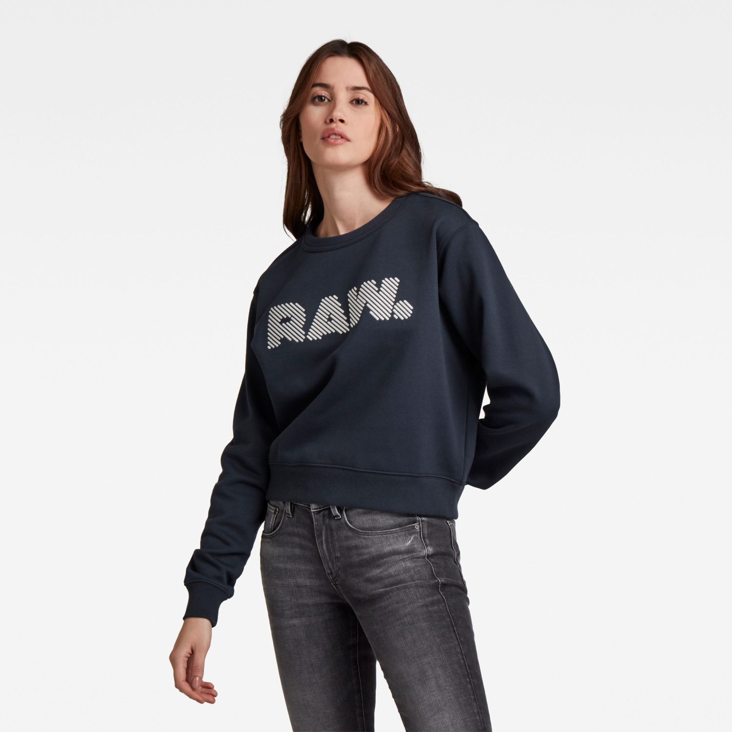 G-STAR Sweatshirt - Heavy Sherland Sweat R Dark Blue