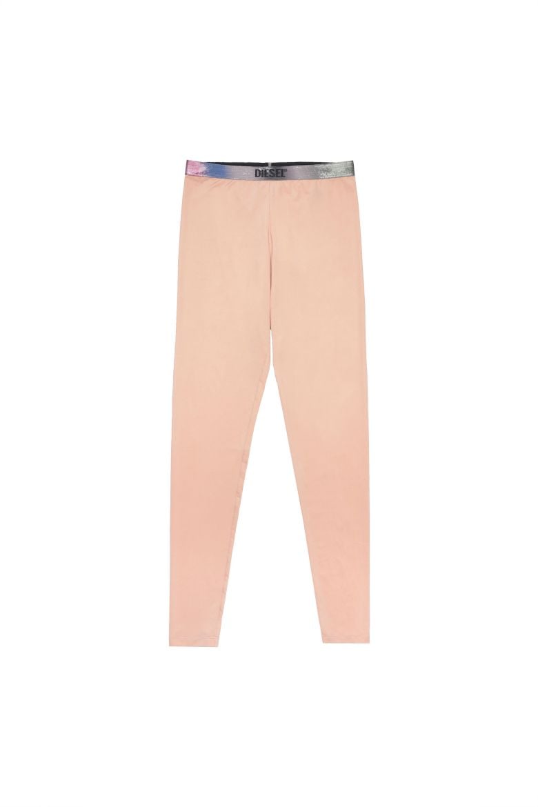 Diesel Leggings - UFLB-FAUSTIN-LP-MF TROUSERS Pink