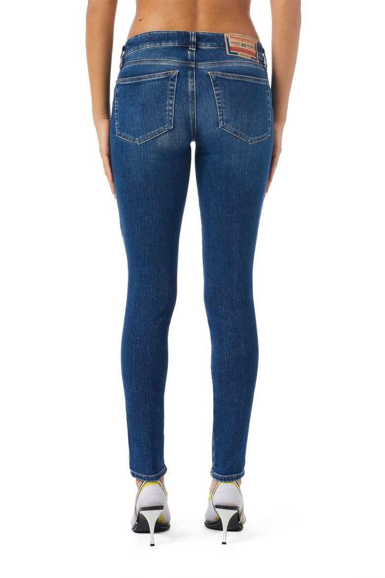 Diesel Jeans - 2018 SLANDY-LOW L.32 TROUSERS blue