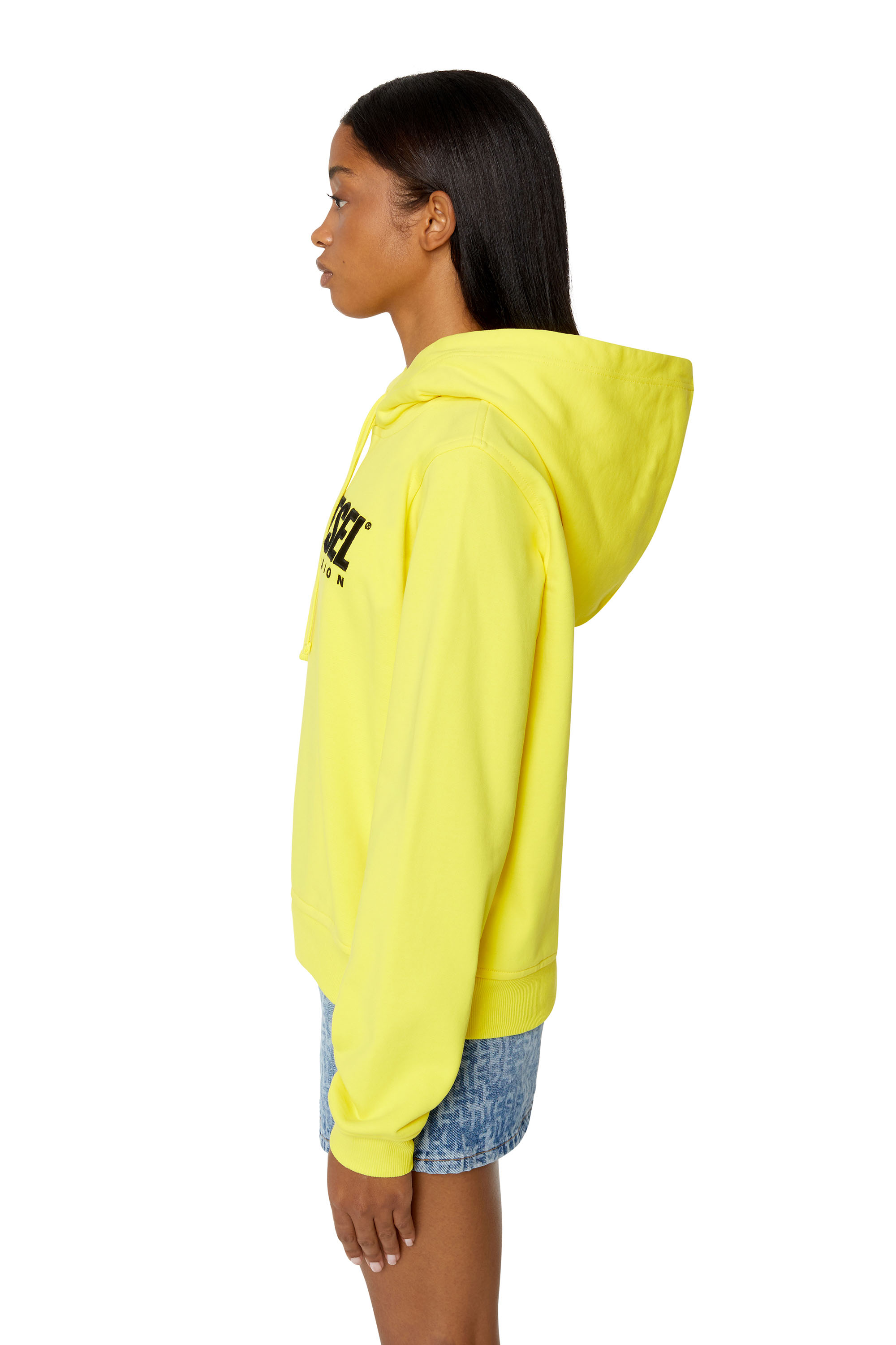 Diesel Sweatshirt - F-REGGY-HOOD-DIV SWEAT-SHIRT yellow