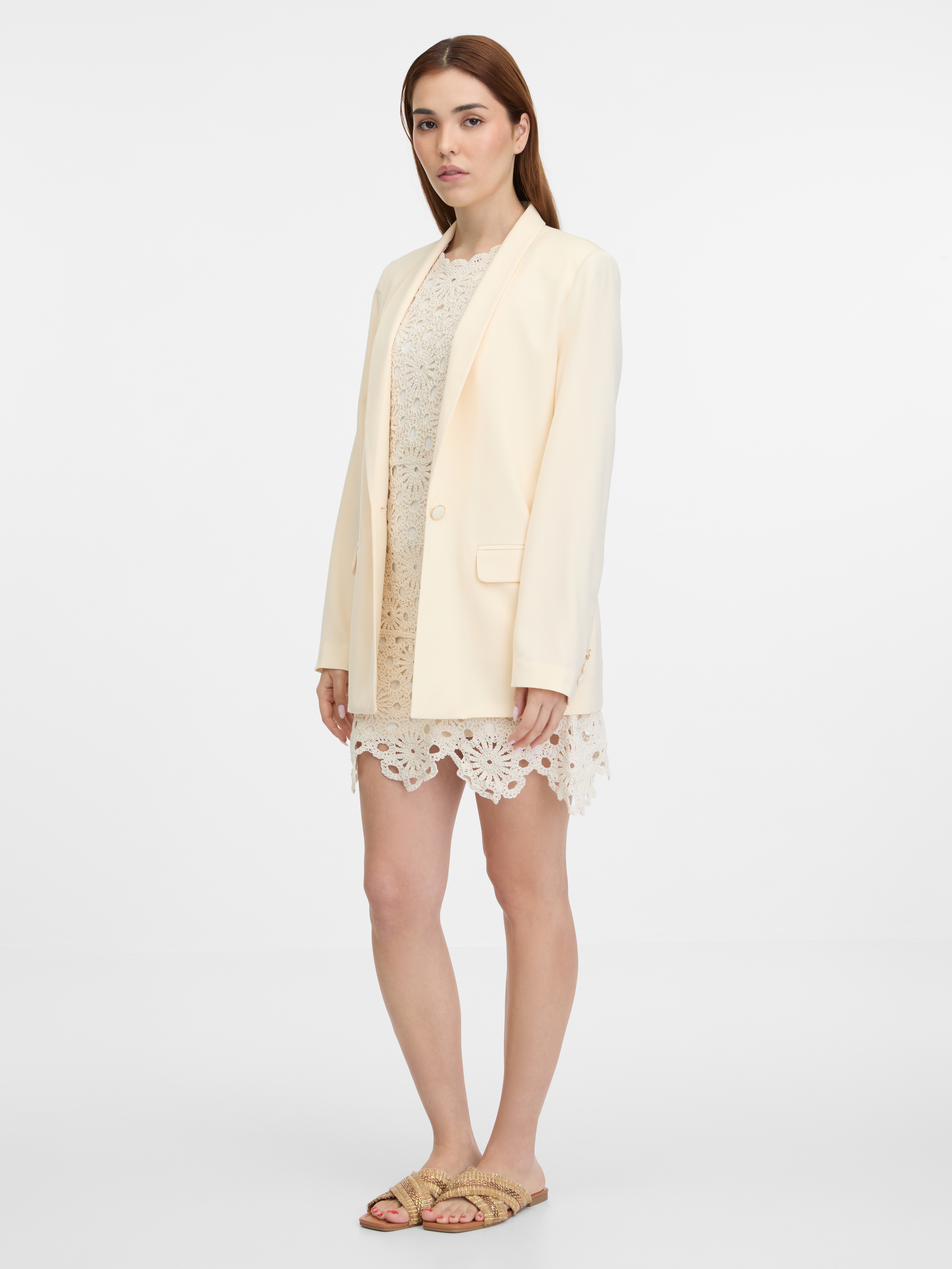 Creamy women's blazer ORSAY