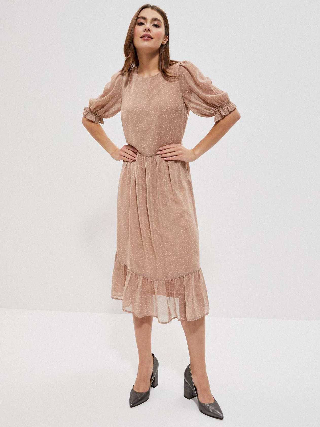 Light Brown Moodo Dress