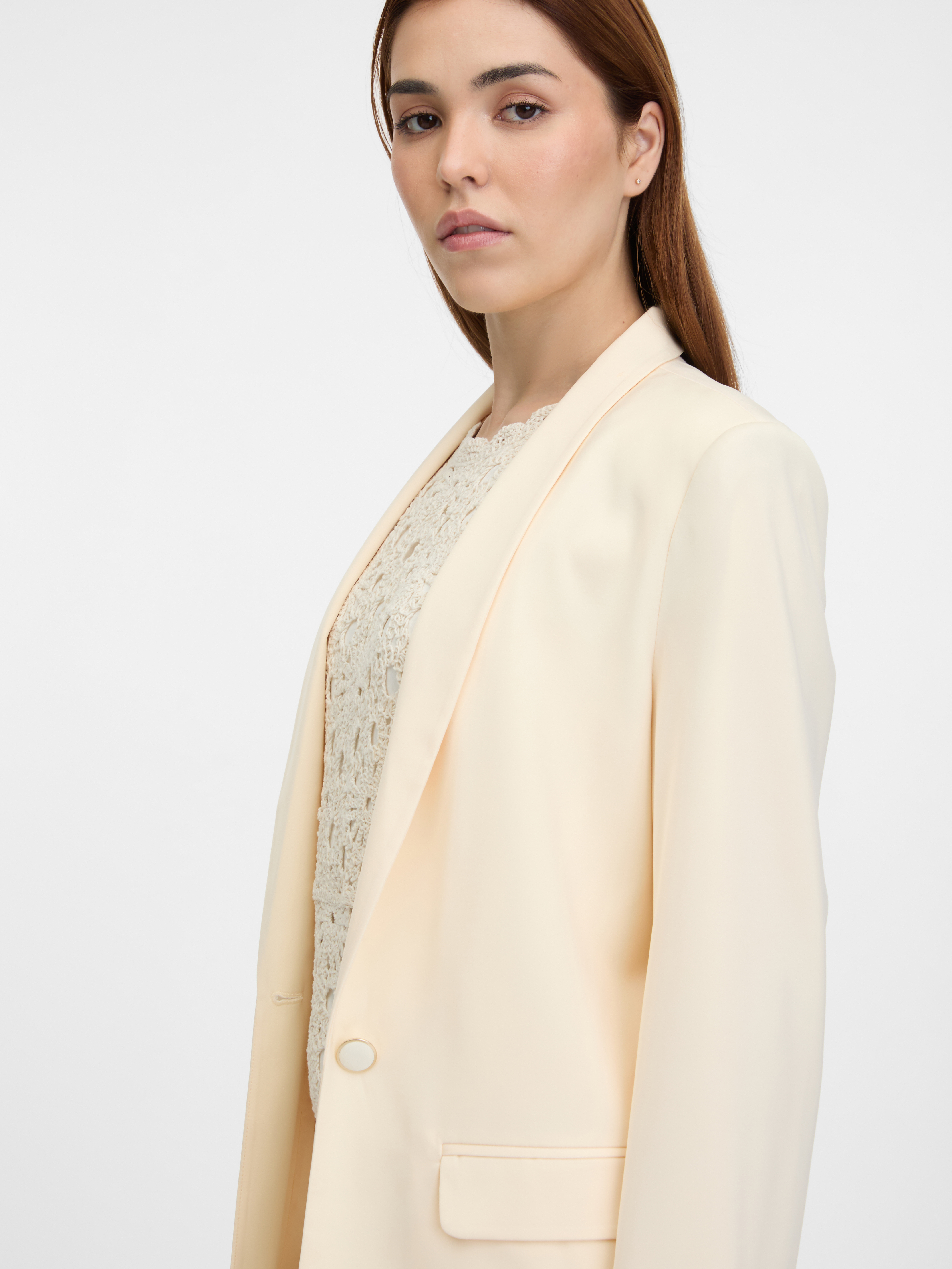 Creamy women's blazer ORSAY