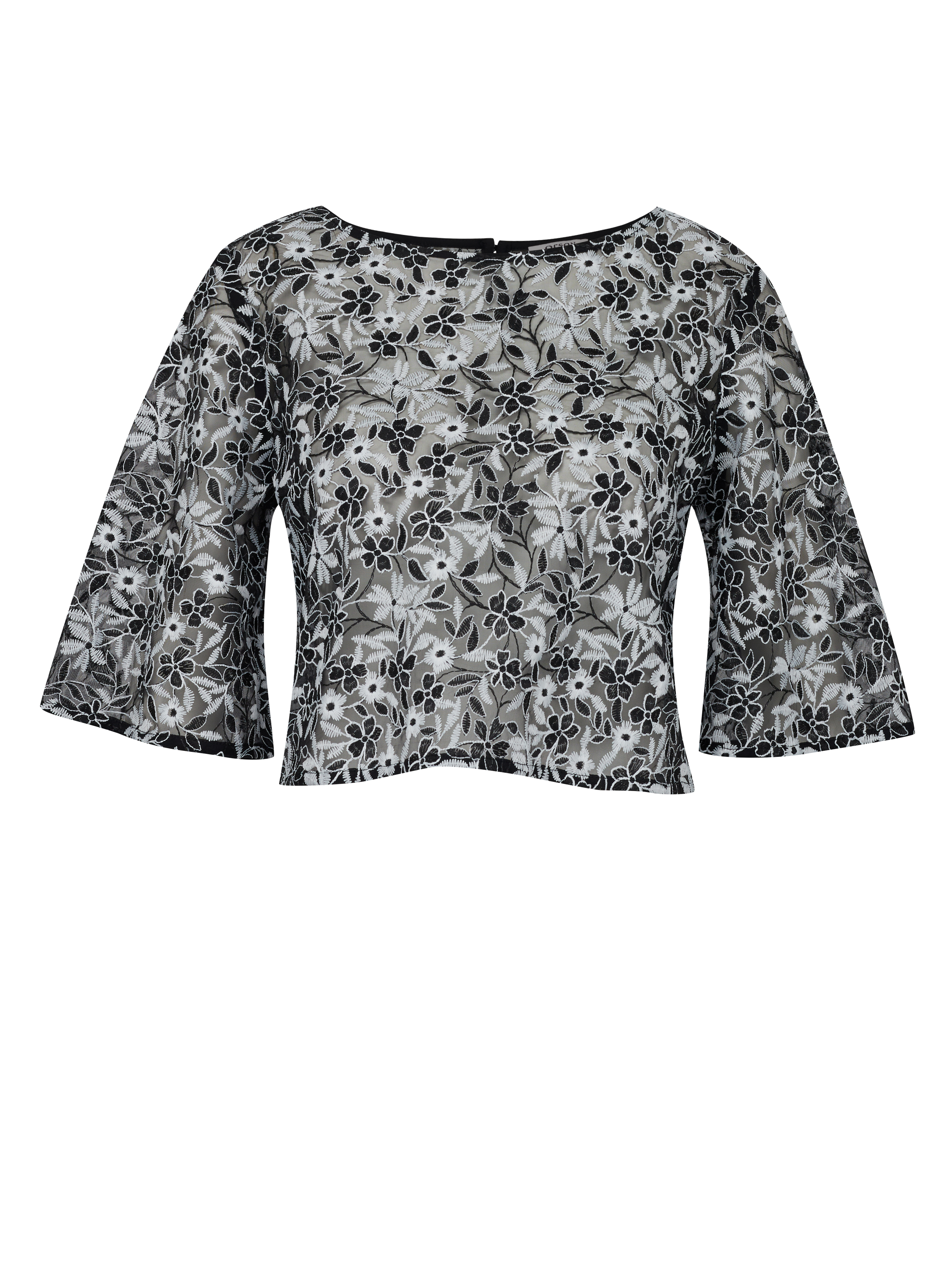 Black women's patterned blouse ORSAY