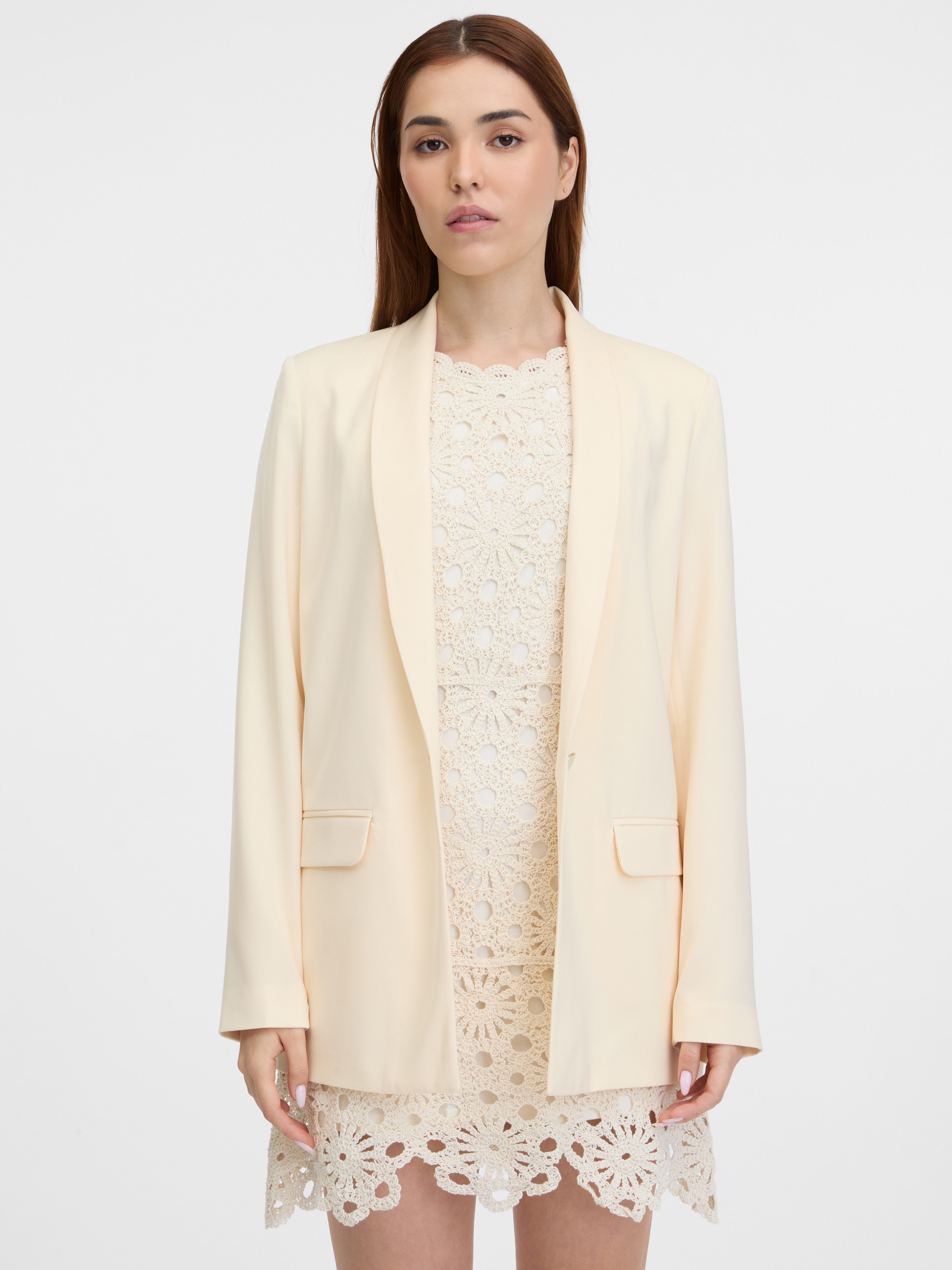 Creamy women's blazer ORSAY