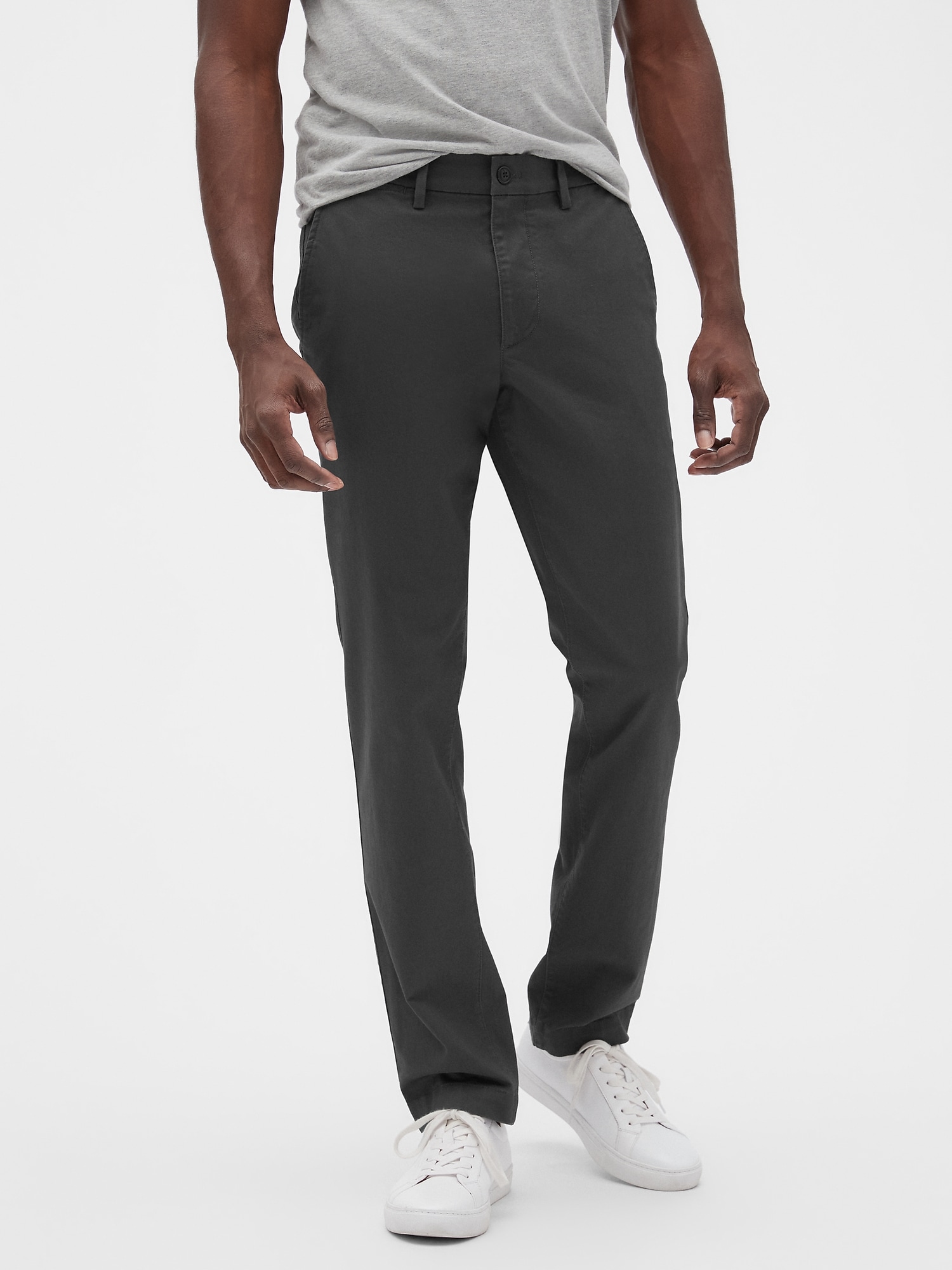 Pantaloni casual pentru barbati GAP - gri