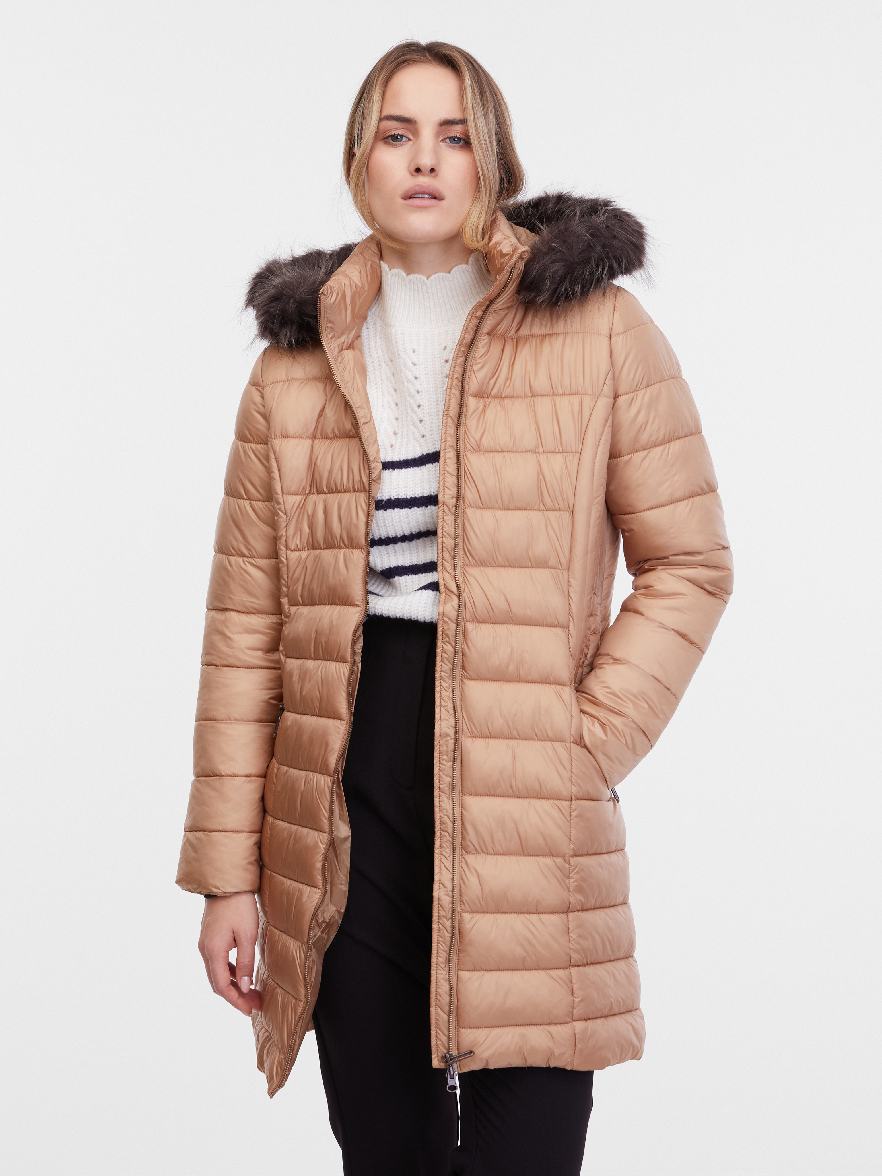 Paltoane pentru femei ORSAY - maro deschis