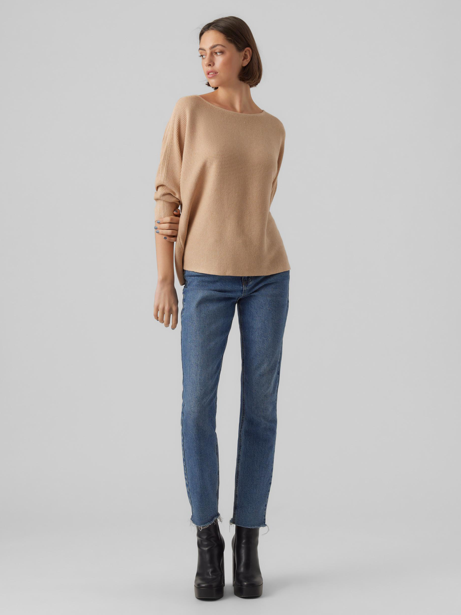 Pulover de damă Vero Moda Beige