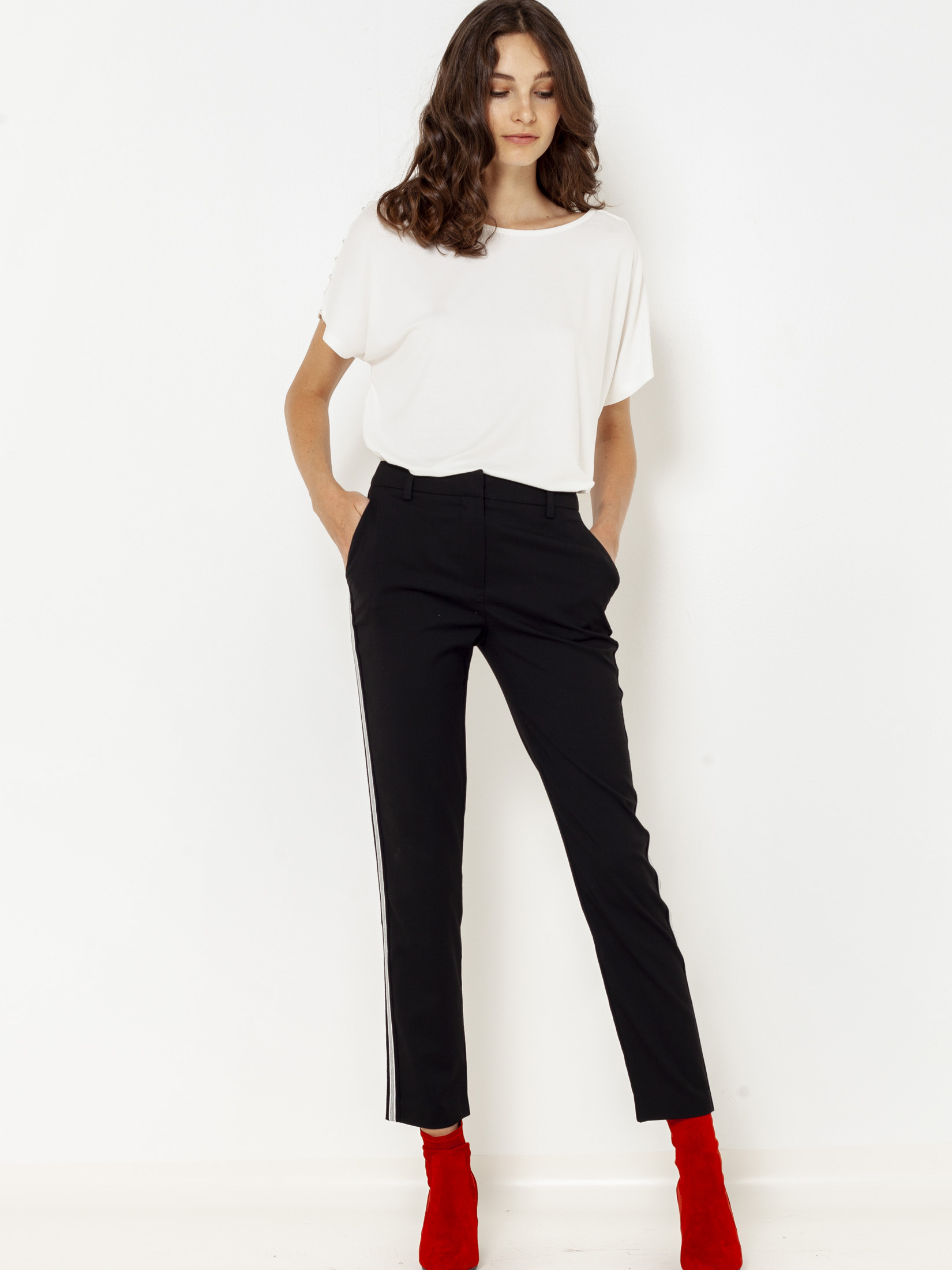 Pantaloni damă CAMAIEU Monochrome