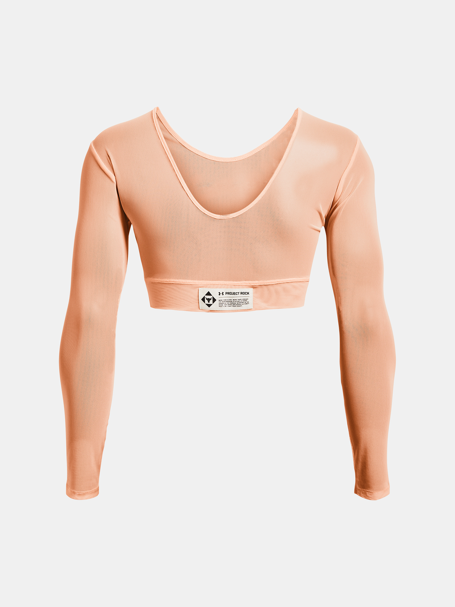 Tričká s dlhým rukávom pre ženy Under Armour - oranžová