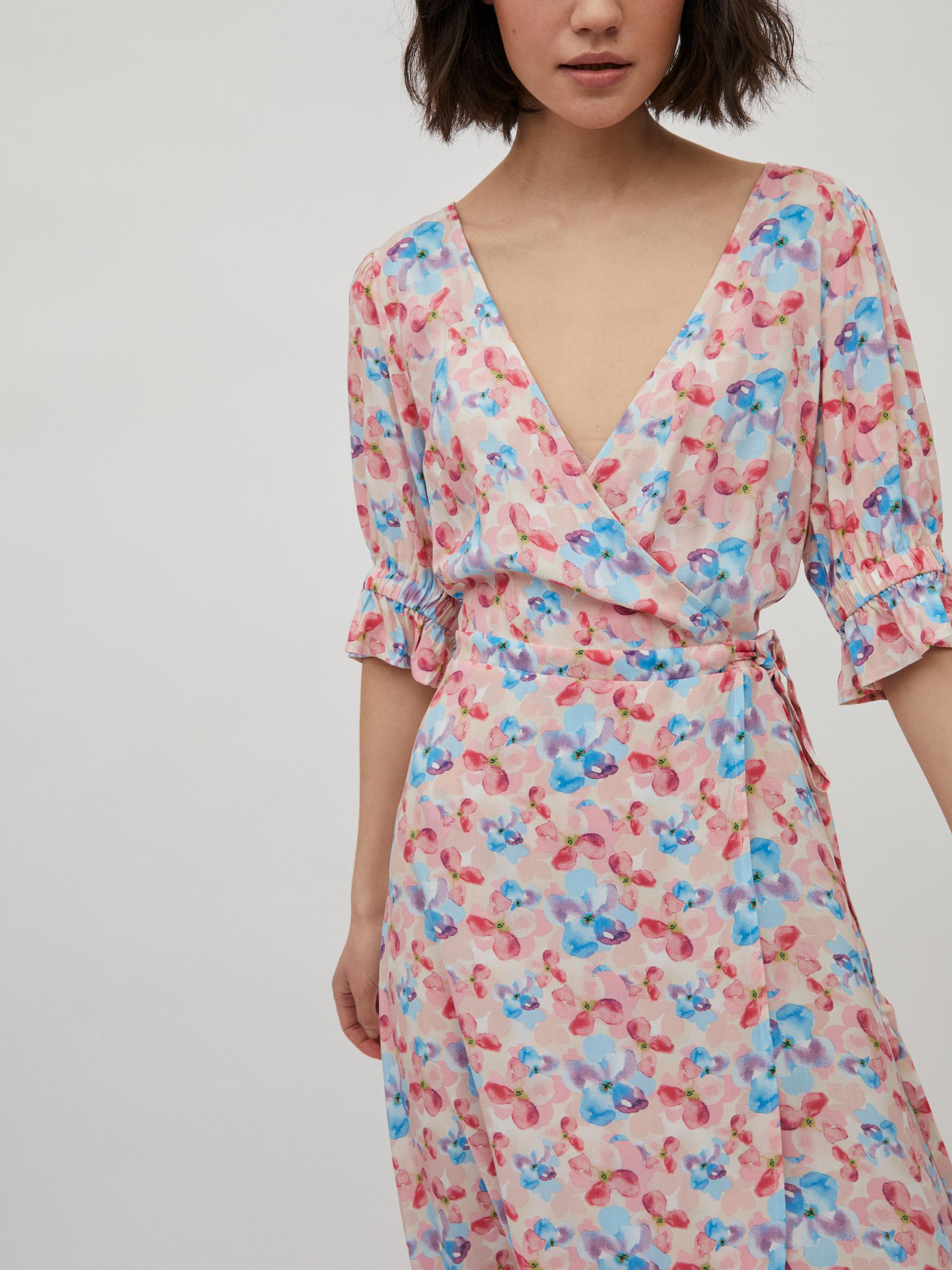 Rochii casual pentru femei VILA - roz deschis