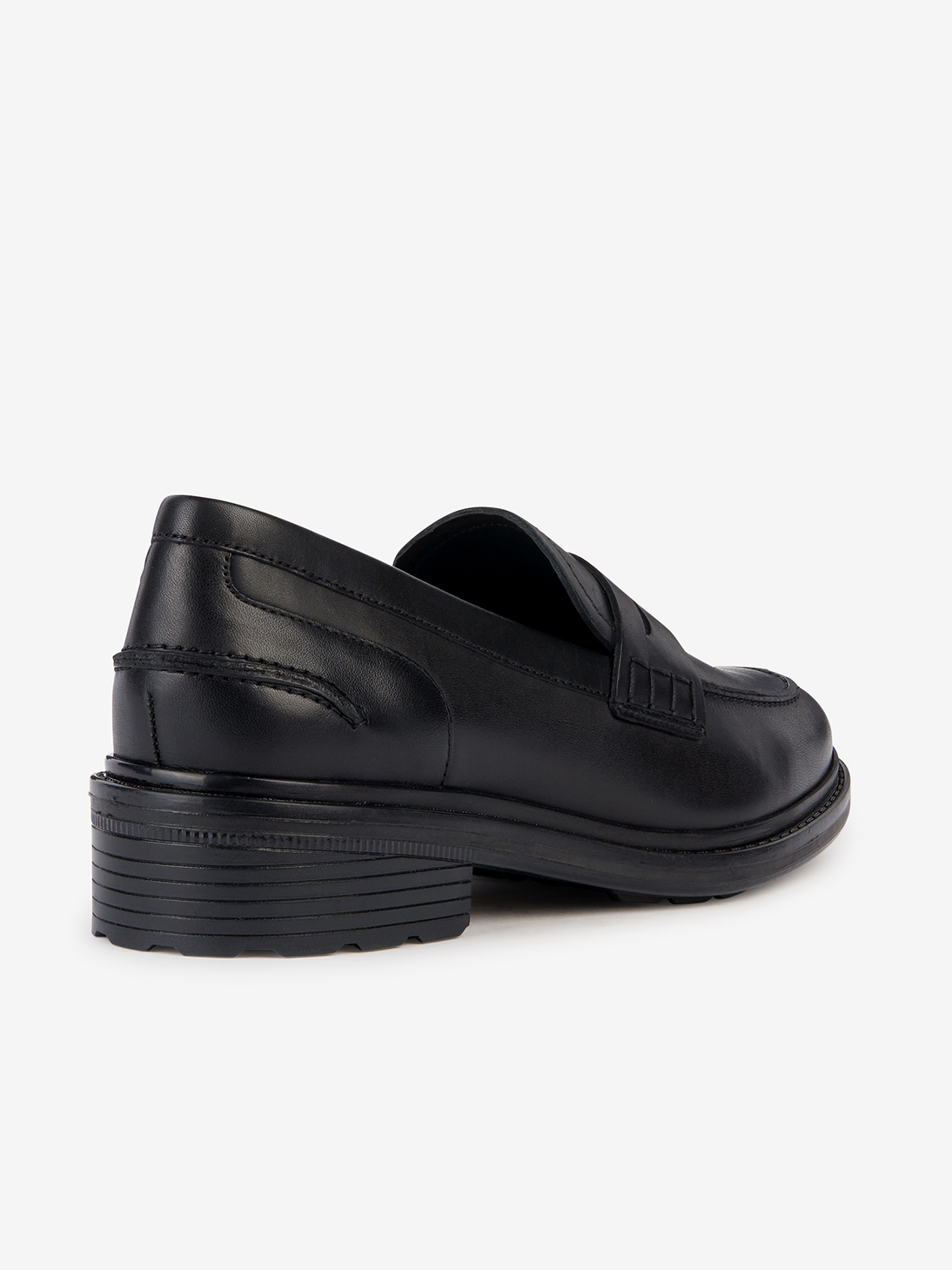 Balerini, mocasini pentru femei Geox - negru