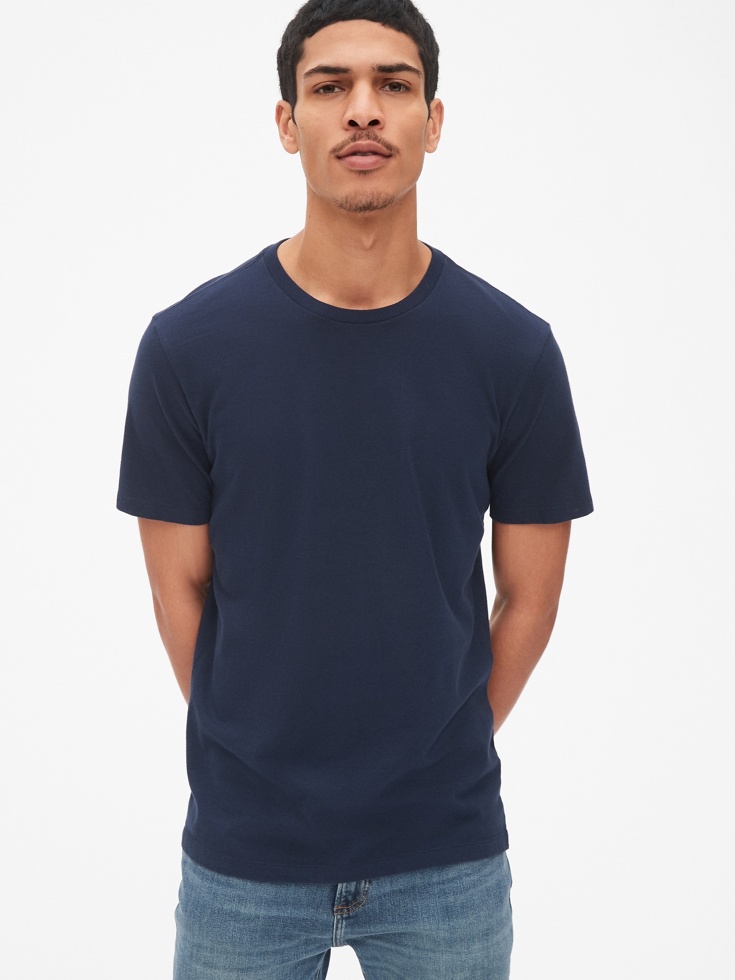 GAP Men's T-shirt Blue Classic