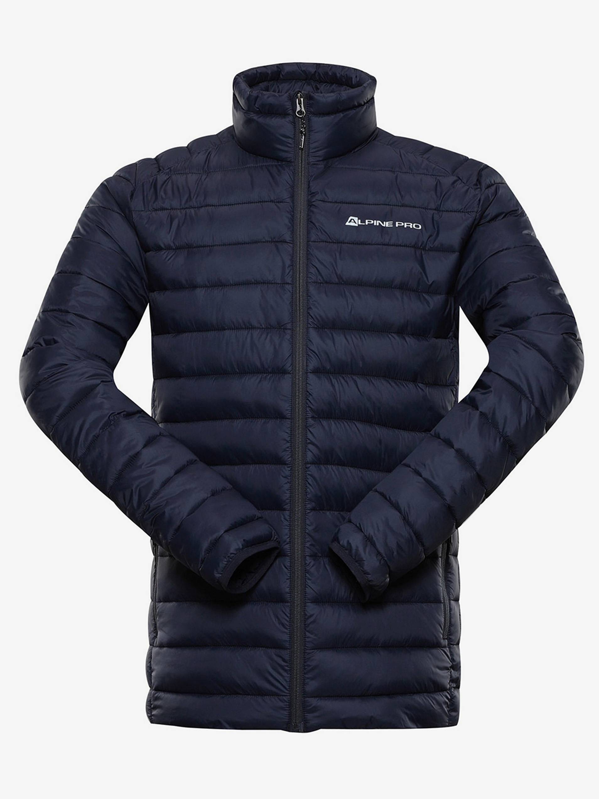 Dark Blue Men's Winter Quilted Jacket ALPINE PRO GOREM