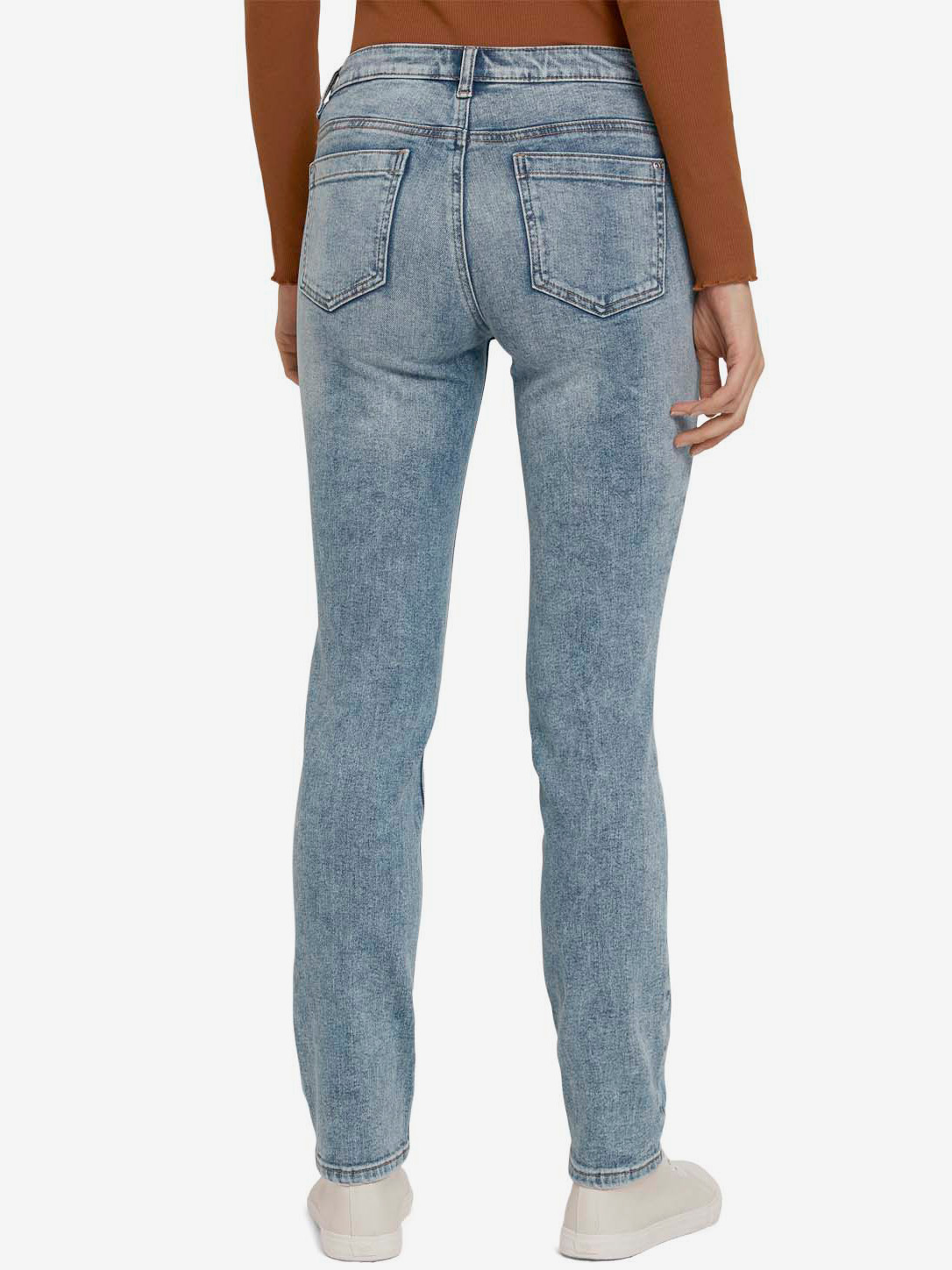Slim fit pentru femei Tom Tailor - albastru