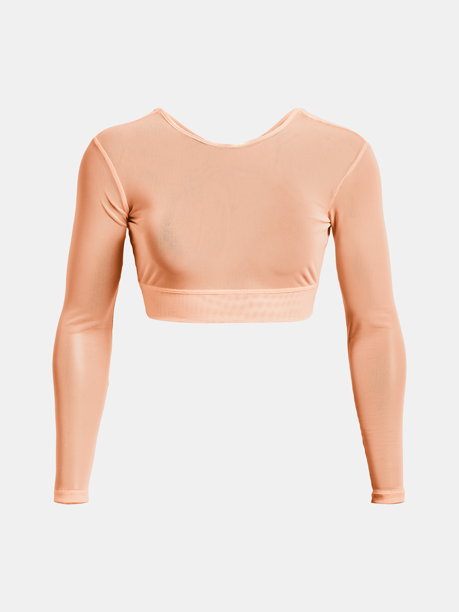 Tričká s dlhým rukávom pre ženy Under Armour - oranžová