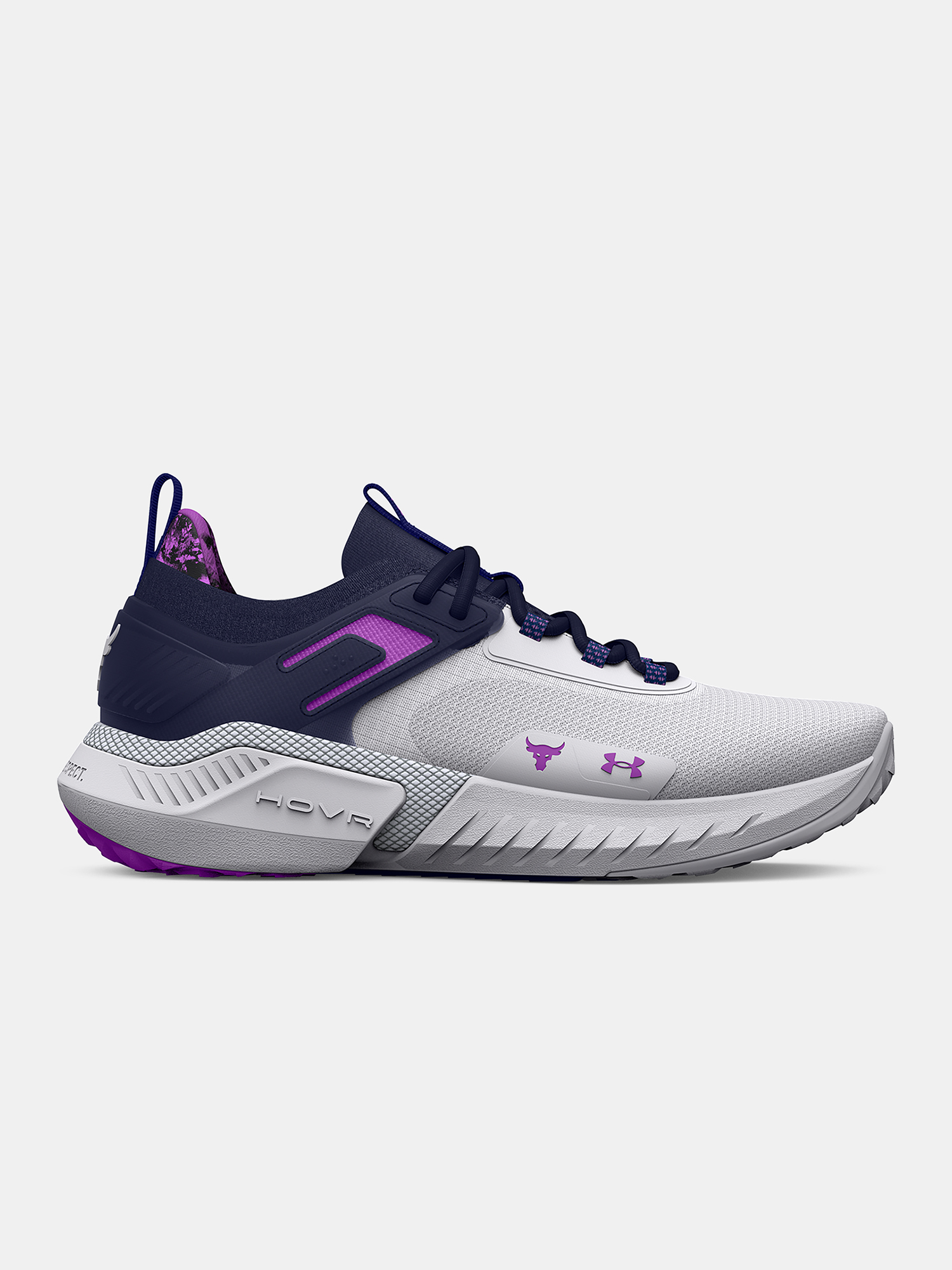 Under Armour Project Rock 5 Disrupt bílé tenisky