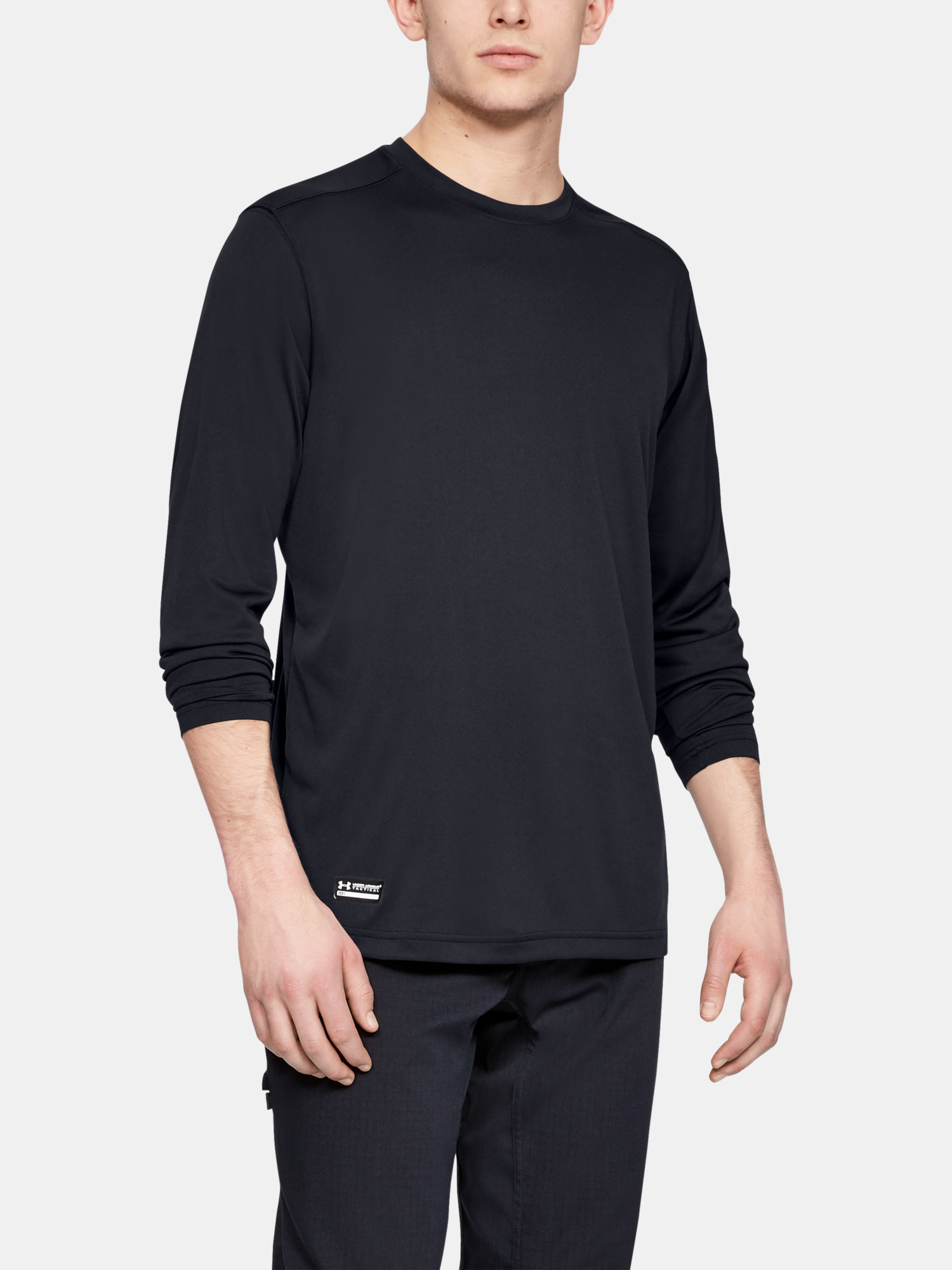 T-shirt Under Armour UA TAC Tech LS T-BLK