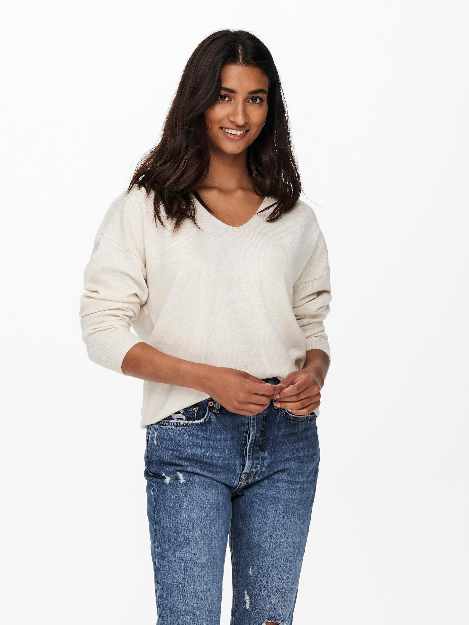 Ženski pulover Only Cream Na razprodaji-Only 1
