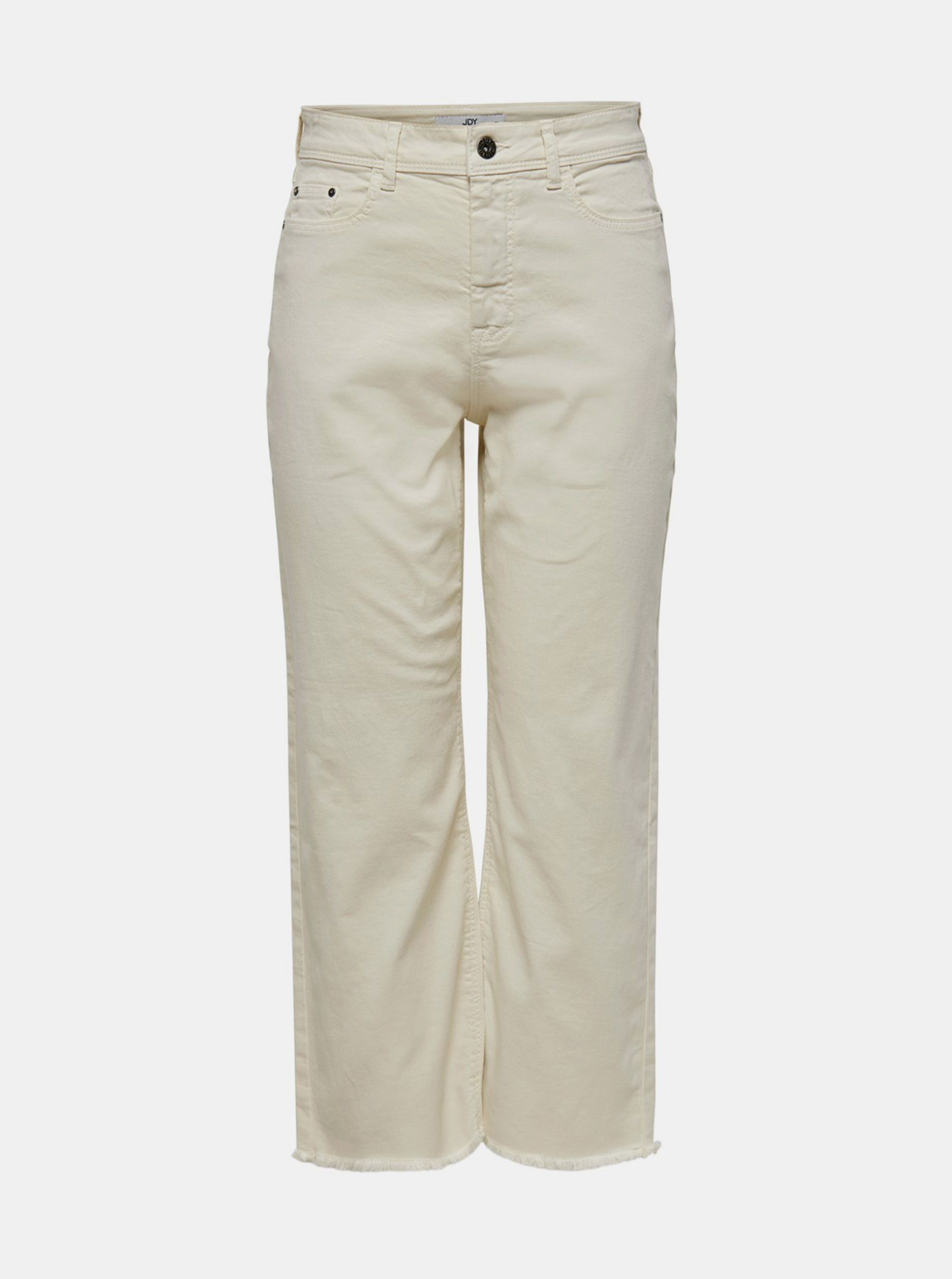 Creamy shortened straight fit jeans Jacqueline de Yong Tonia