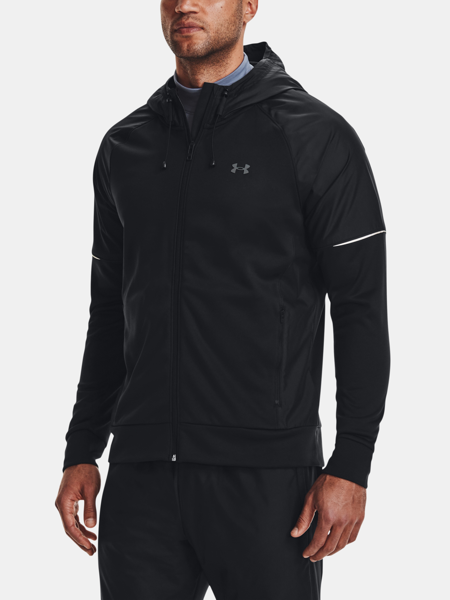 Levně Černá sportovní mikina Under Armour UA AF Storm FZ Hoodie