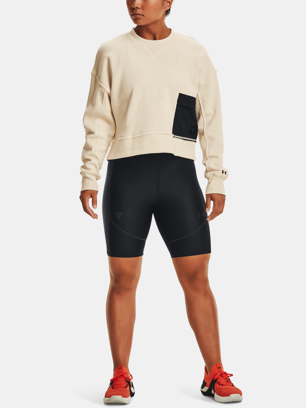 Hanorace pentru femei Under Armour - alb