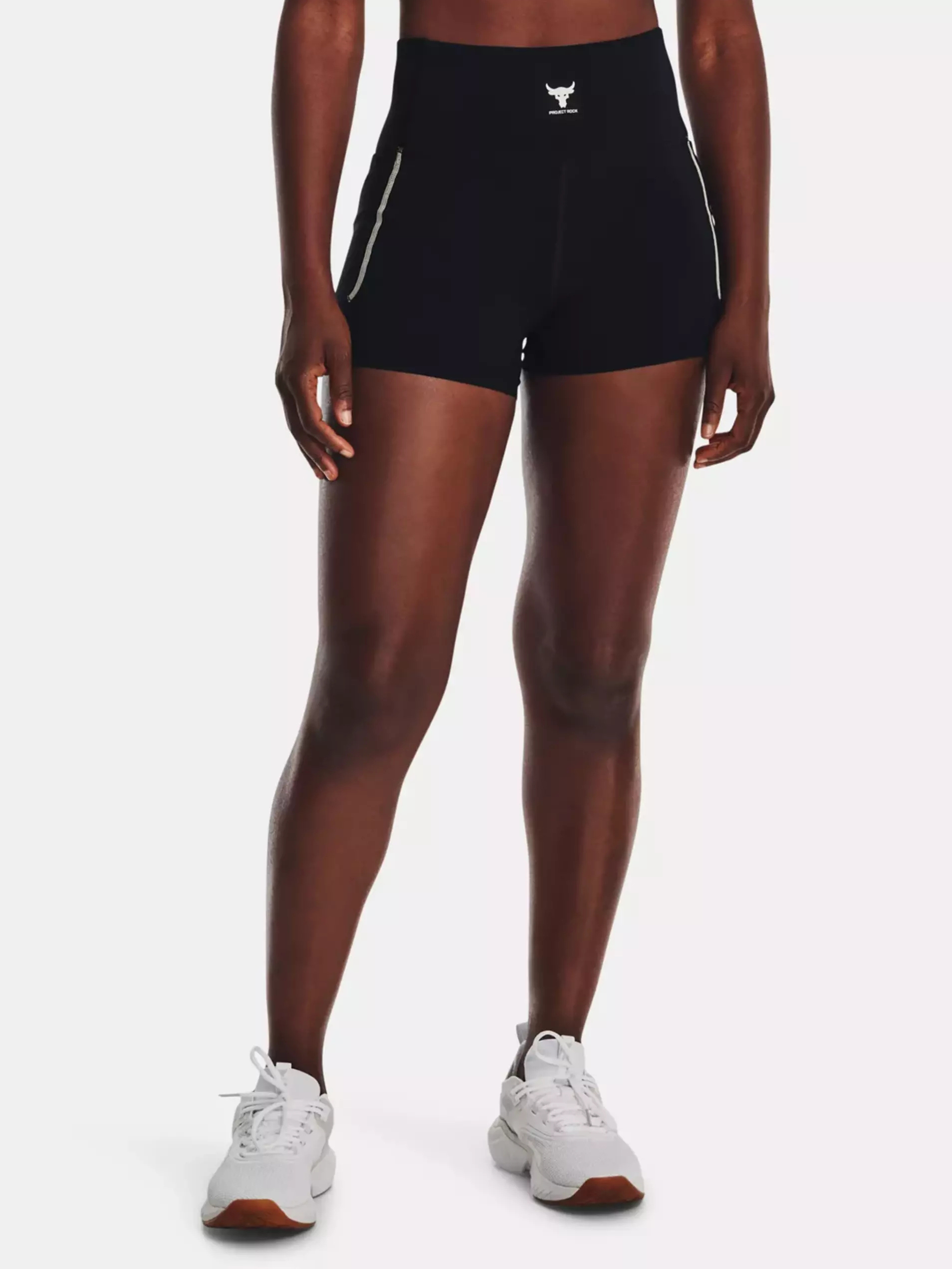 Športové legíny Under Armour Pjt Rock Meridian čierne