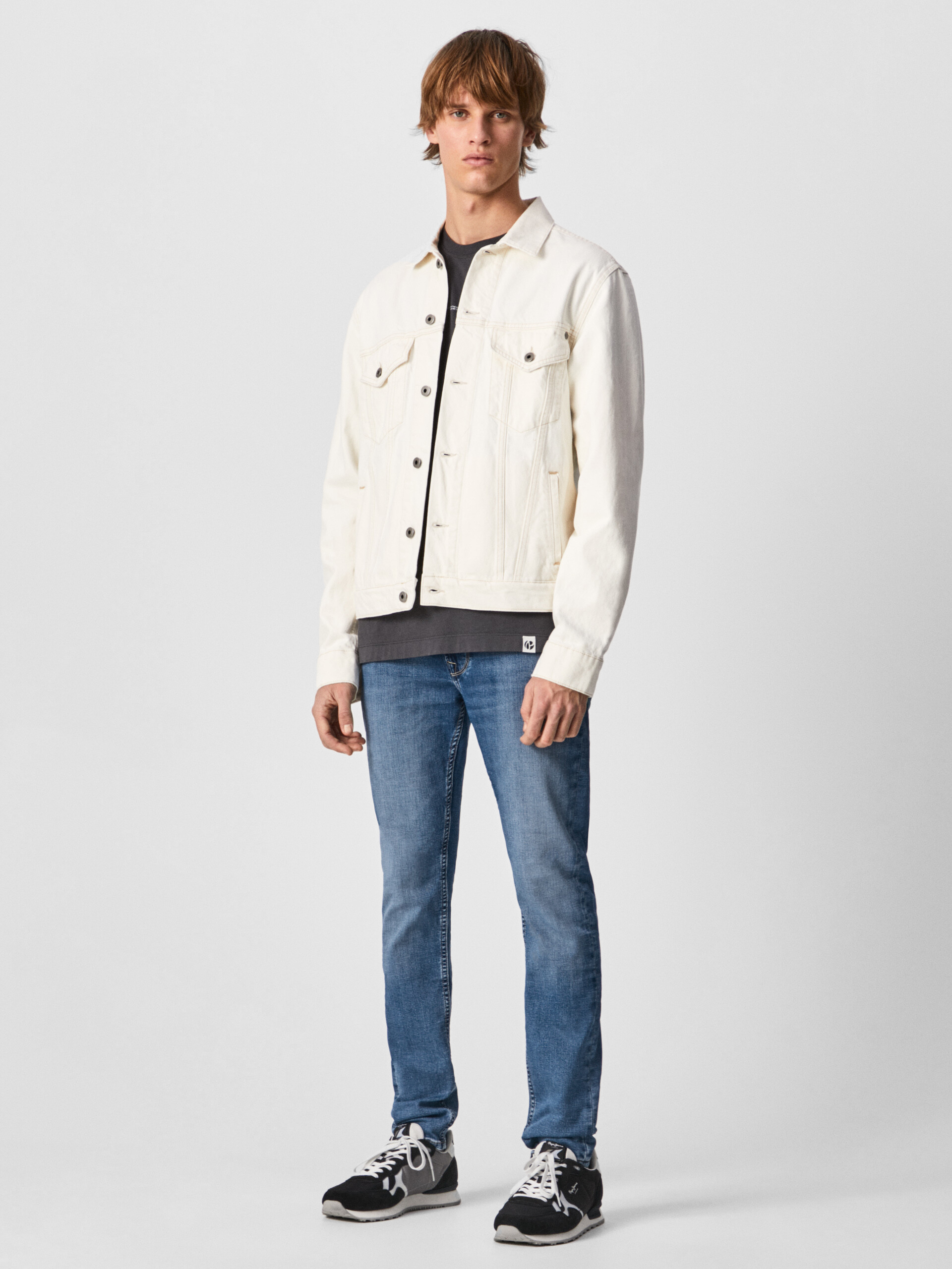 Slim fit pentru barbati Pepe Jeans - albastru