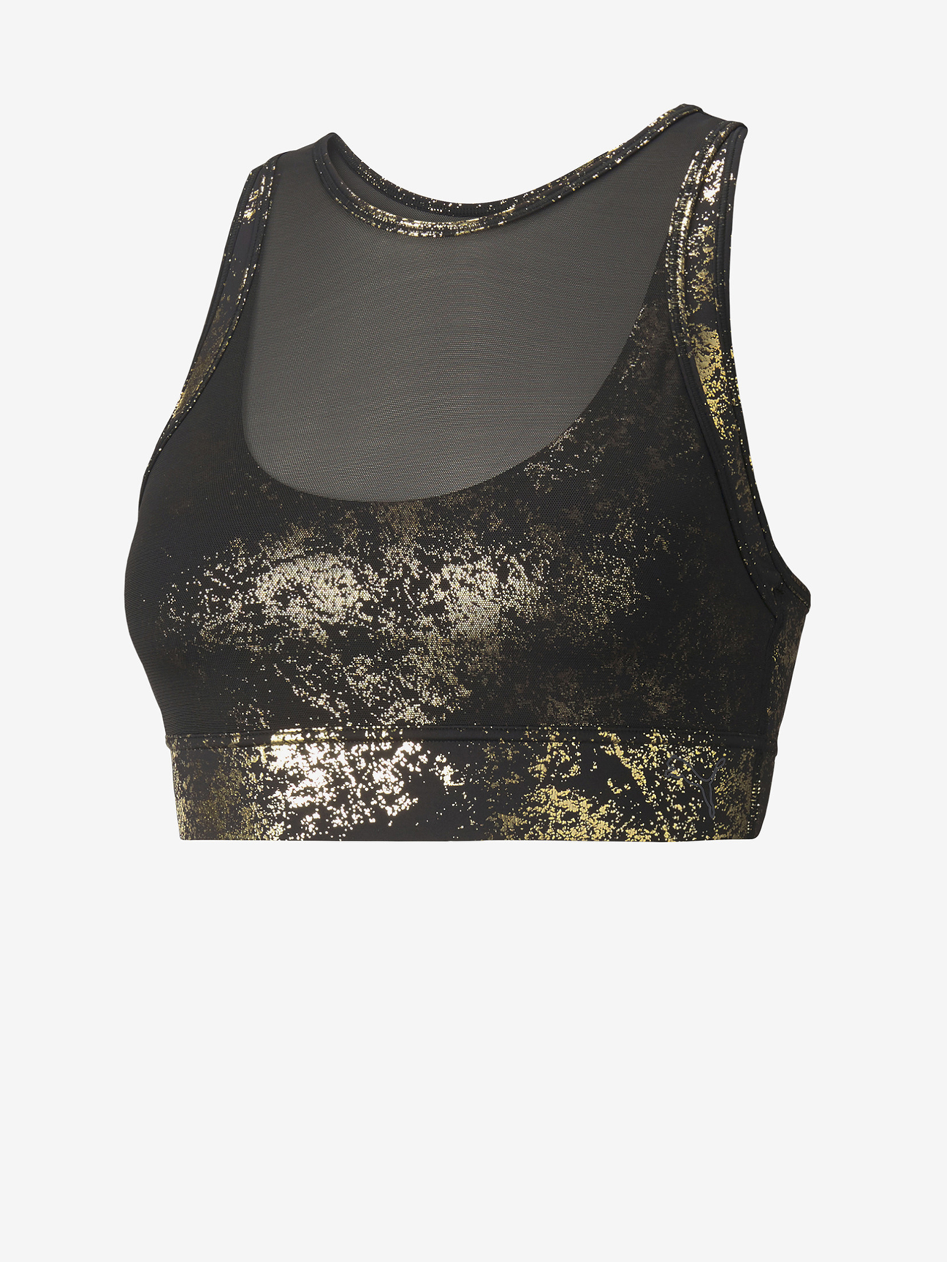 Spodná bielizeň - Puma Fashion Luxe ellaVATE Training Bra Black Čierna