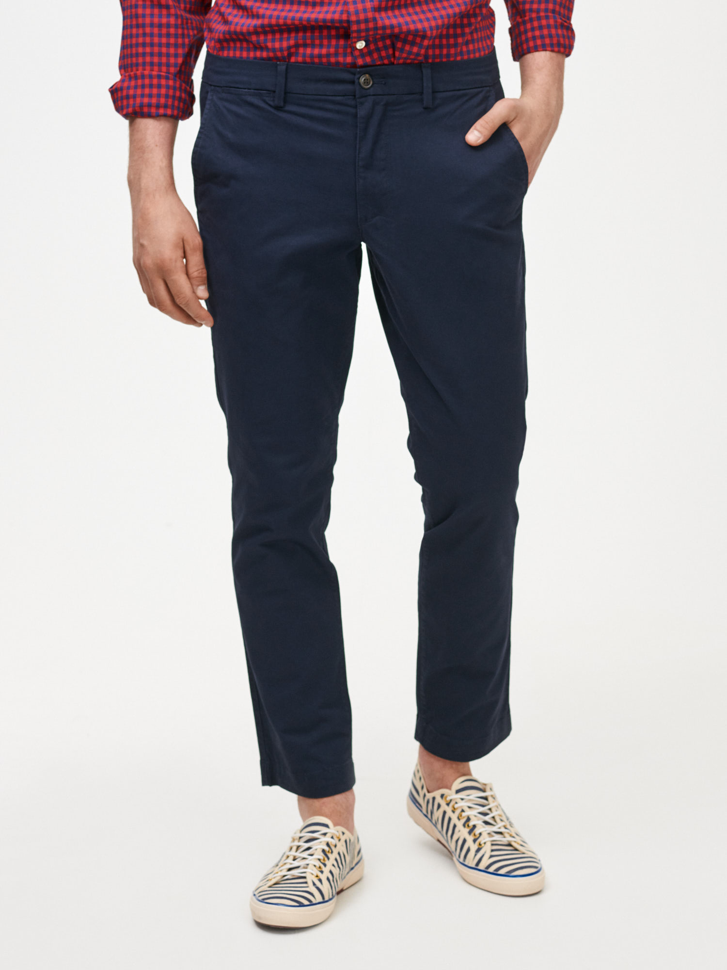 Pantaloni casual pentru barbati GAP - negru, albastru