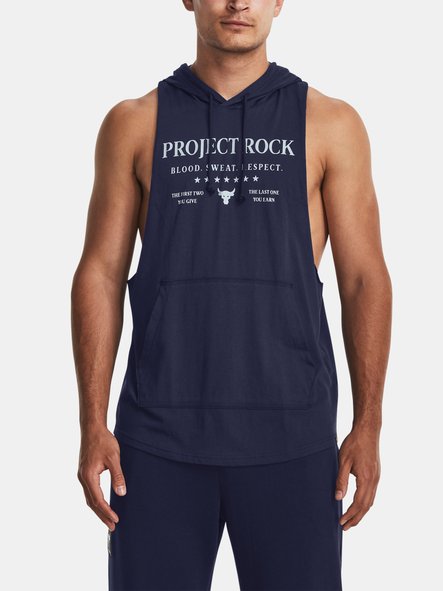 Tmavě modrá pánská sportovní mikina Under Armour