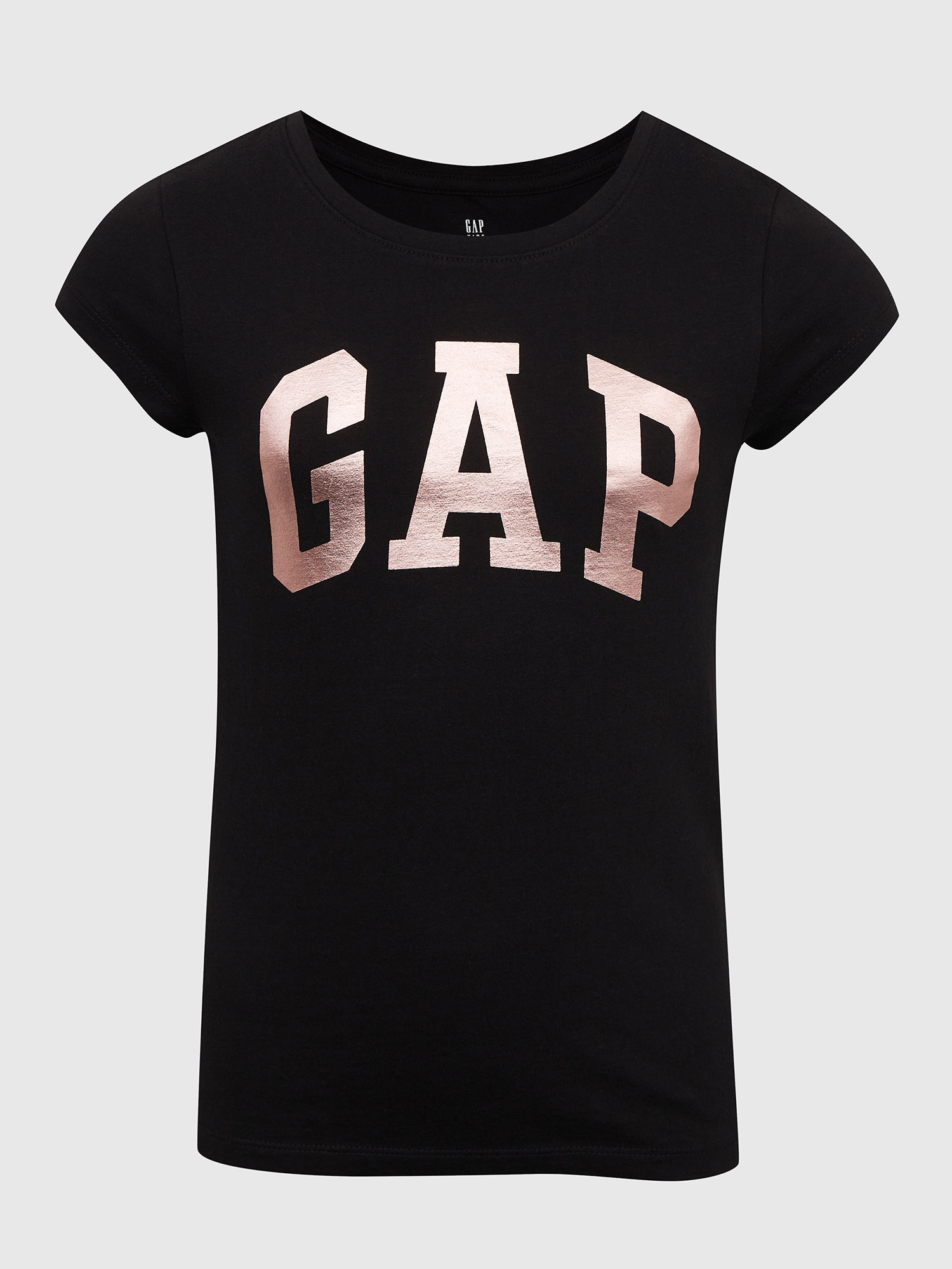 Black Girls' T-shirt With GAP Logo