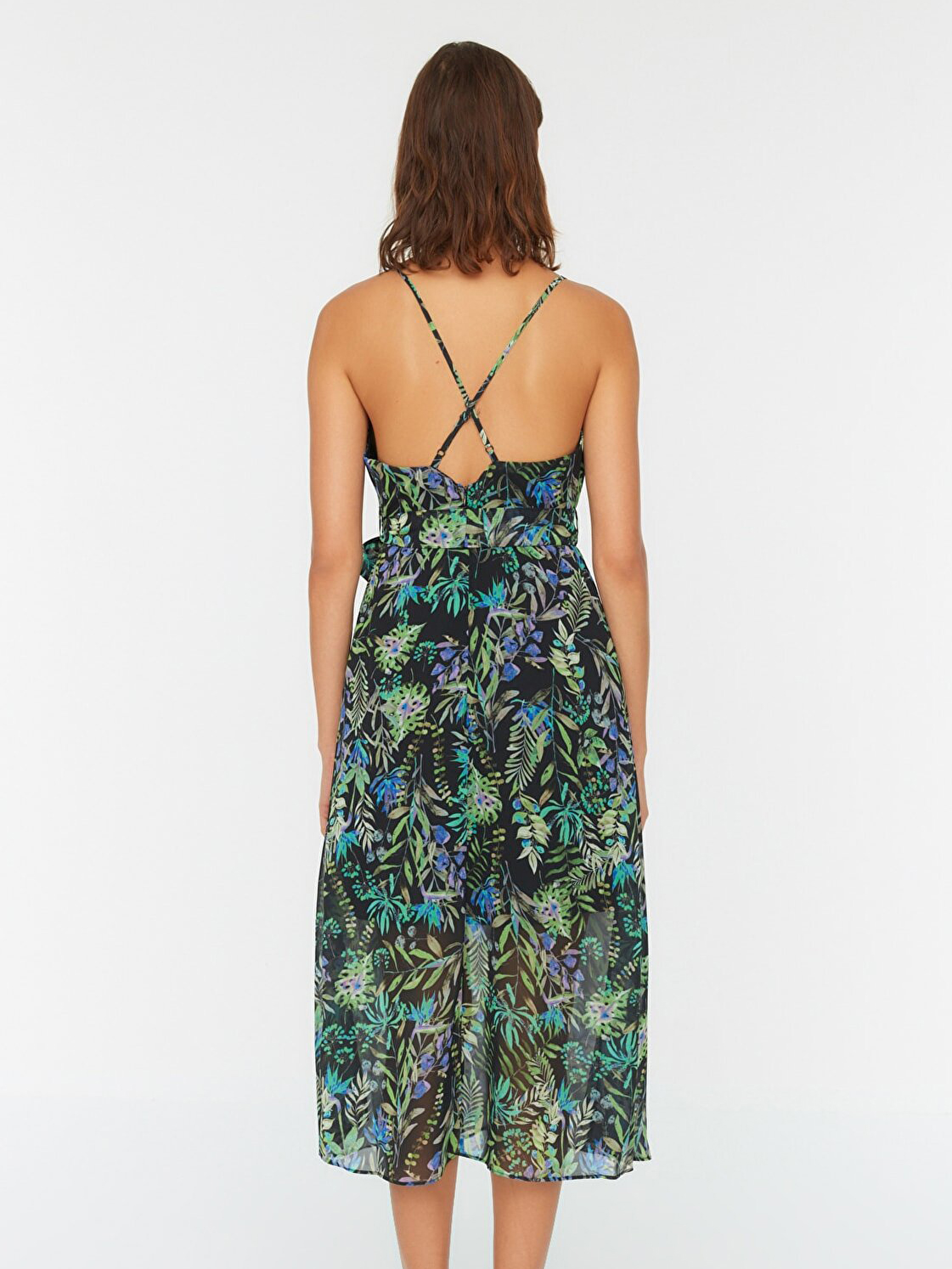 Rochii de vara si de plaja pentru femei Trendyol - verde