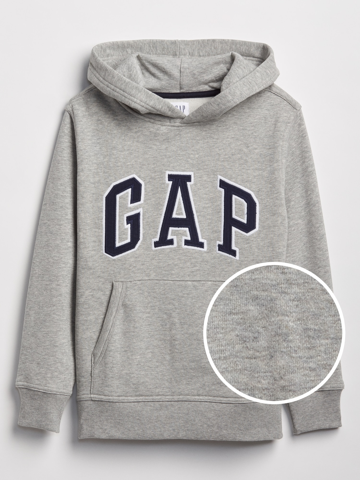 Grey Boys' Children's Sweatshirt GAP Logo Hoodie