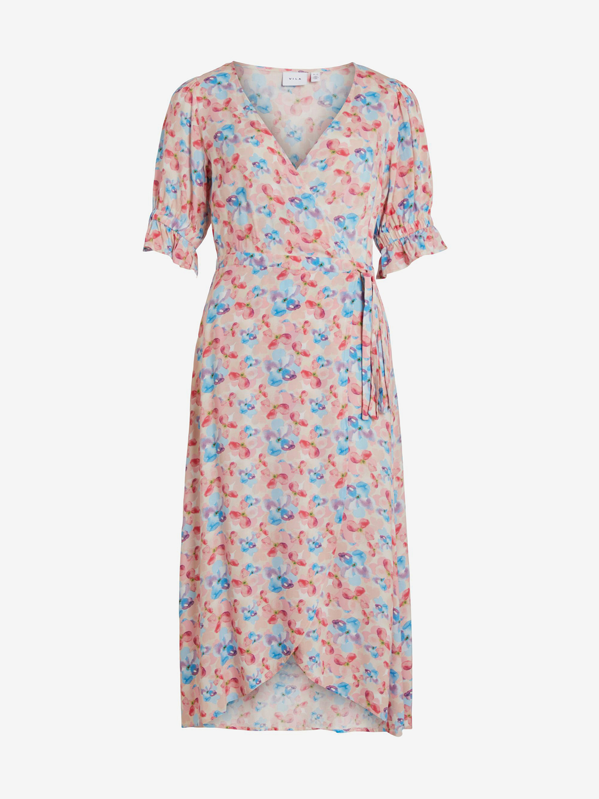 Rochii casual pentru femei VILA - roz deschis