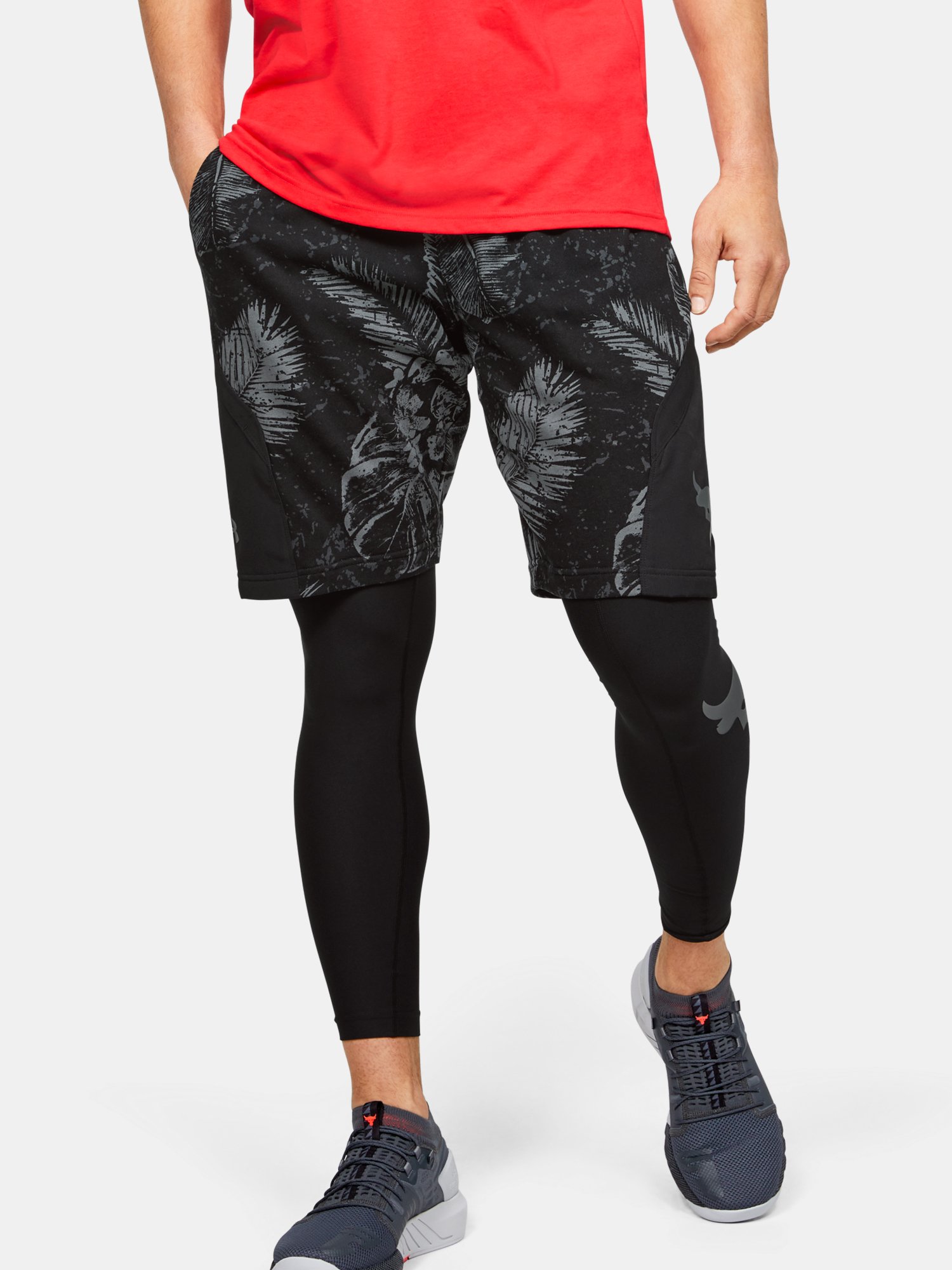 Levně Pánské černé šortky Rock Terry Under Armour