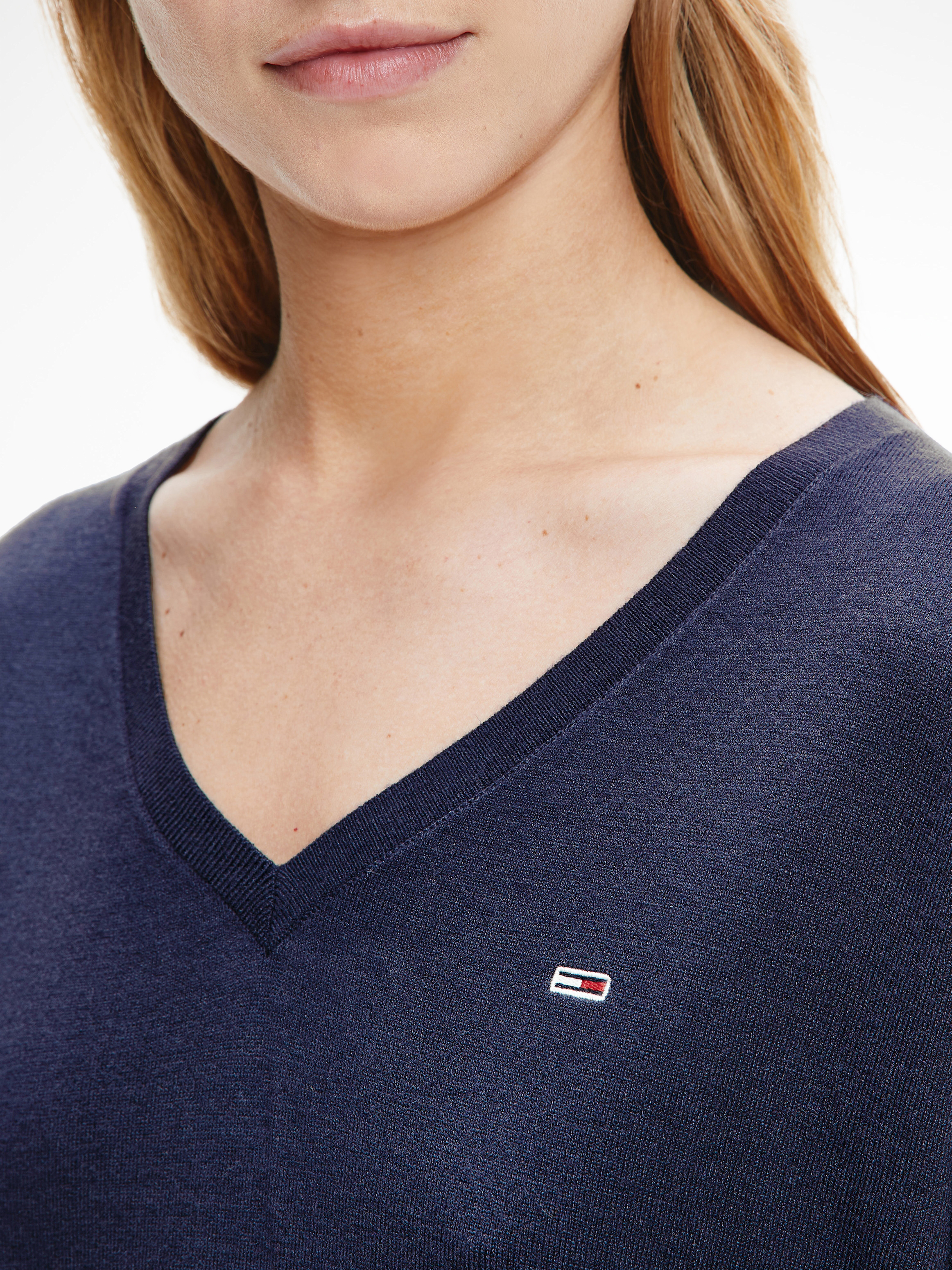 Bluze pentru femei Tommy Jeans - albastru