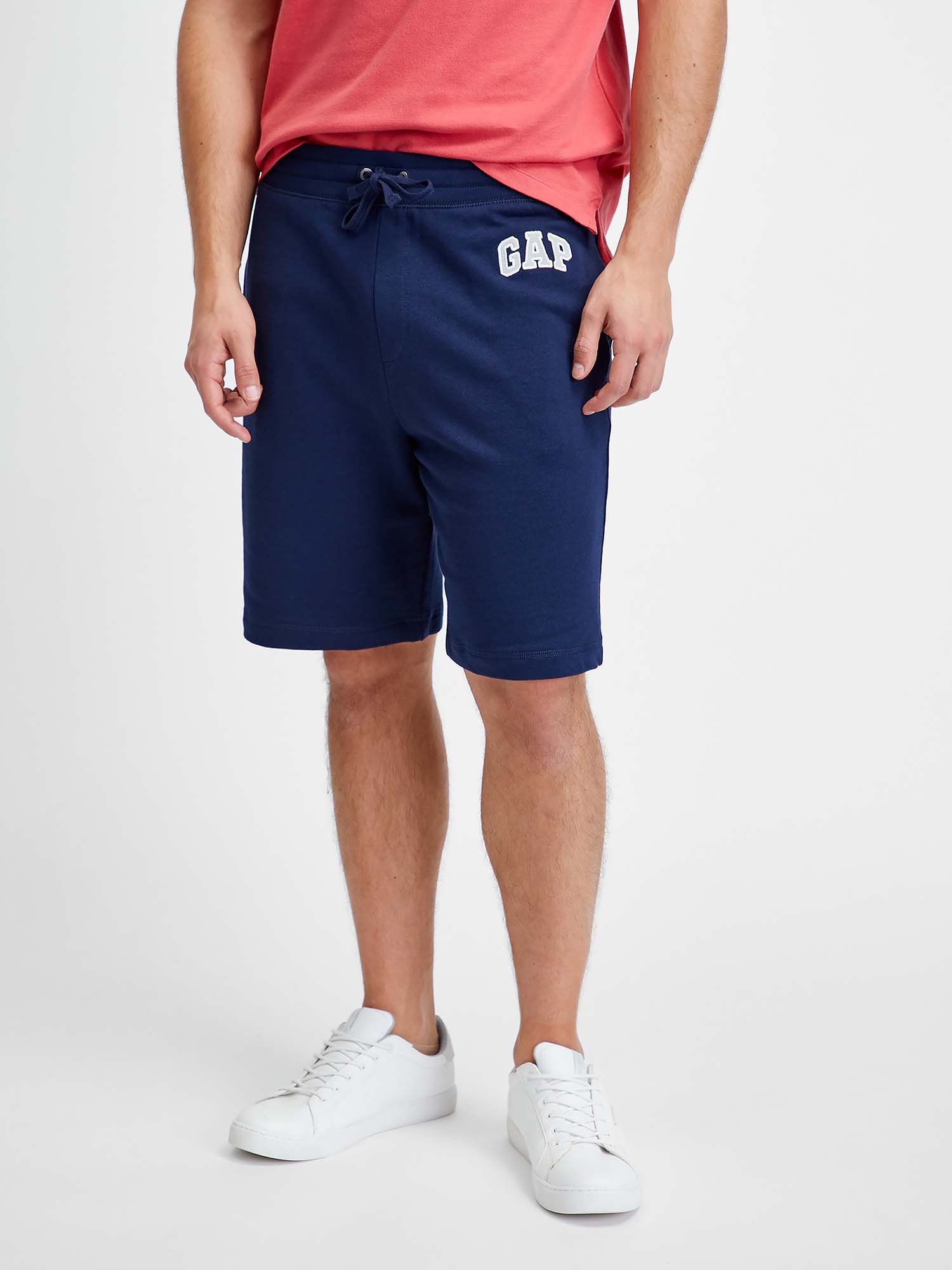 Blue Men's Shorts GAP Logo Mini Arch Shorts