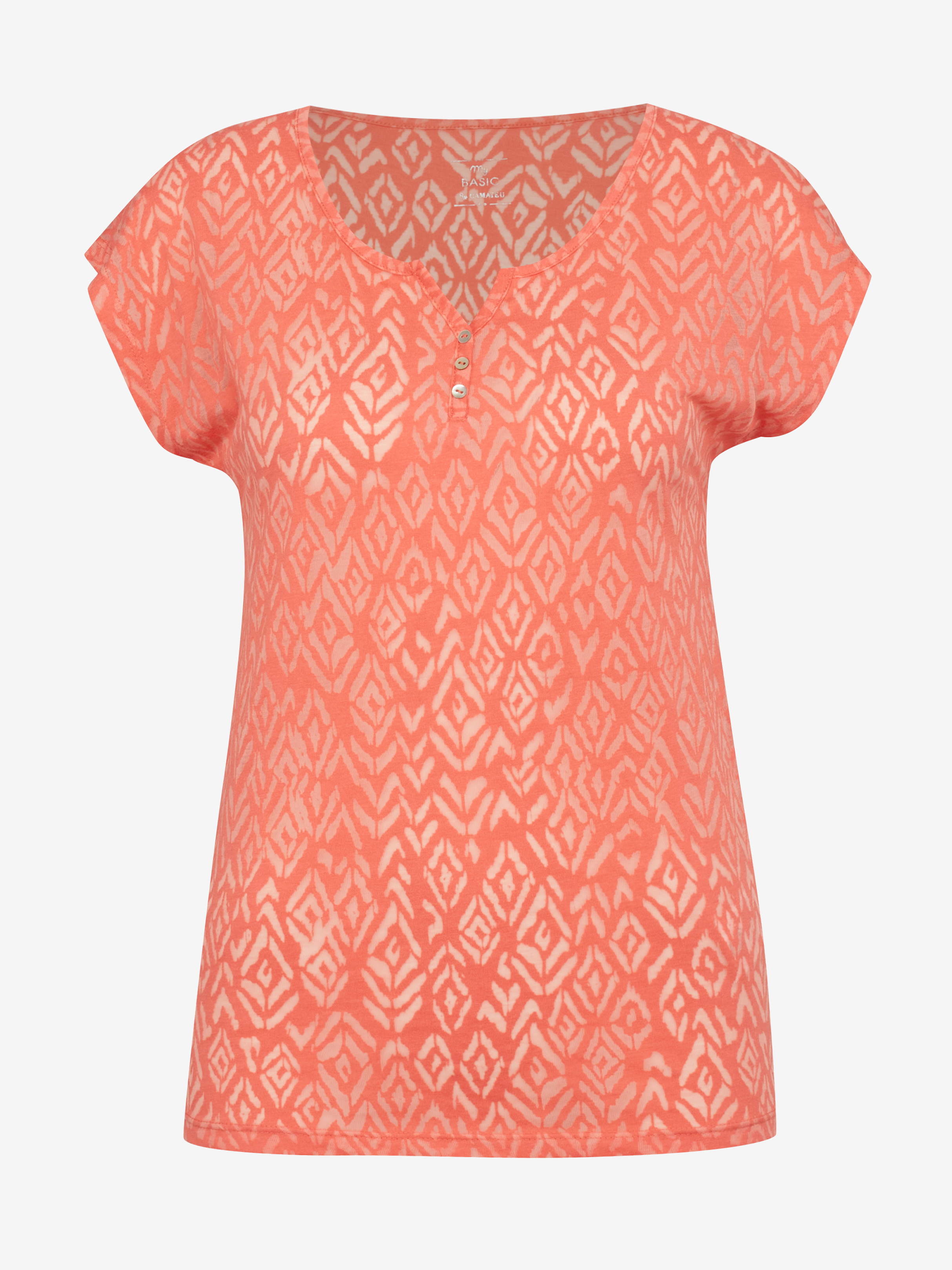 Orange Women's T-shirt CAMAIEU